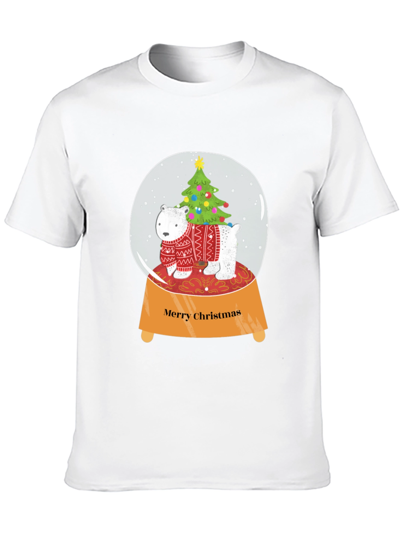 Festive Snow Globe Christmas T-Shirt