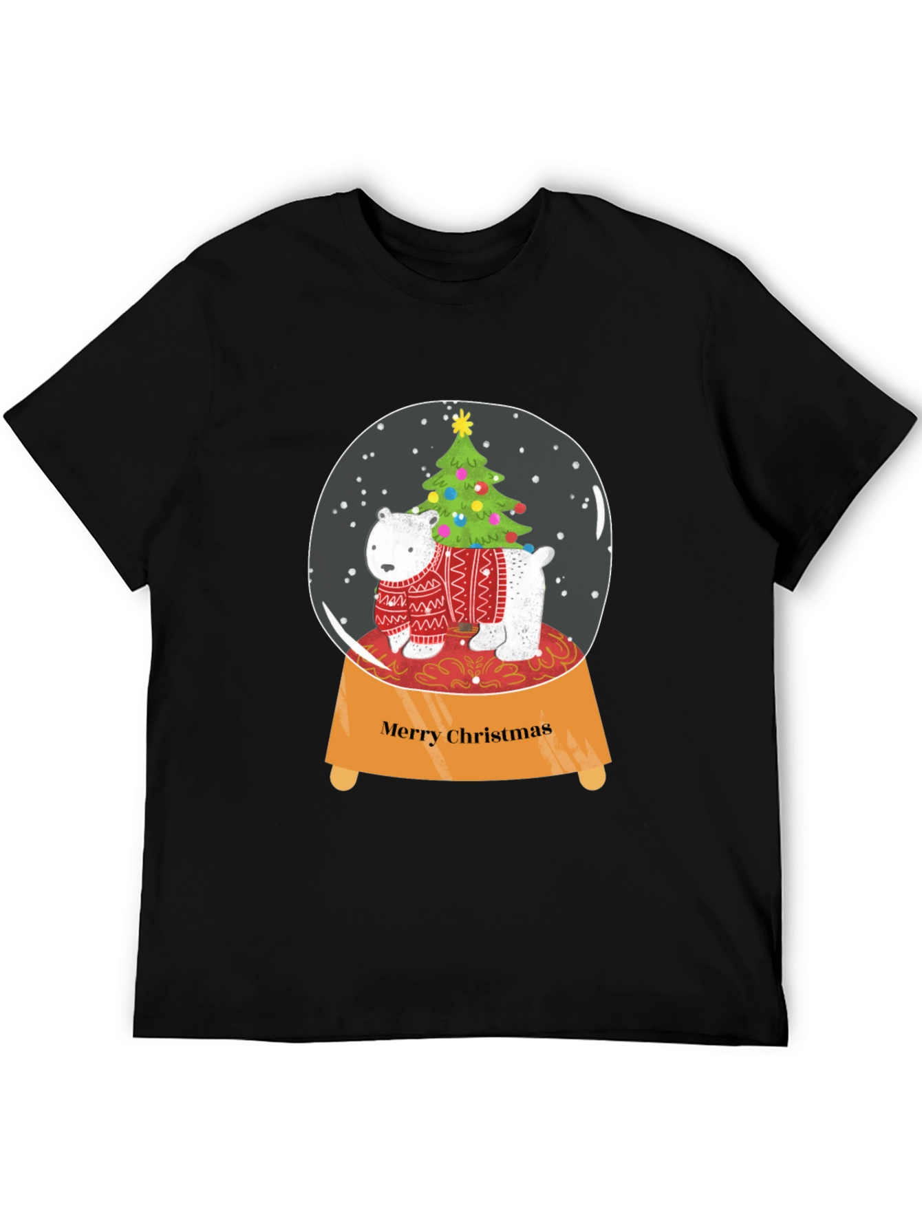 Festive Snow Globe Christmas T-Shirt