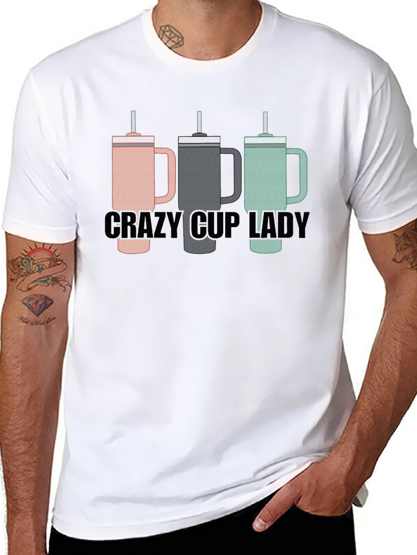 Crazy Cup Lady T-Shirt