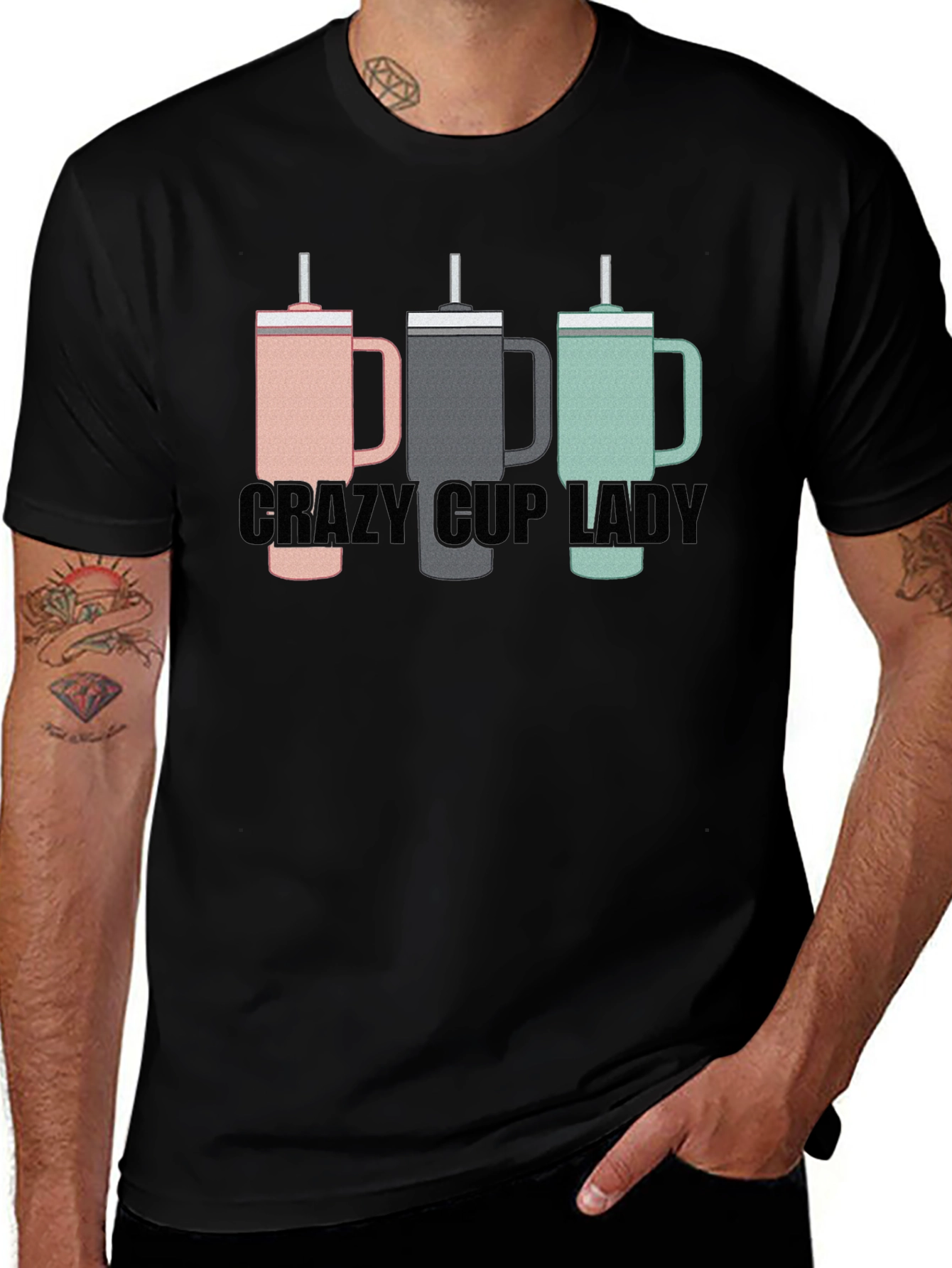 Crazy Cup Lady T-Shirt