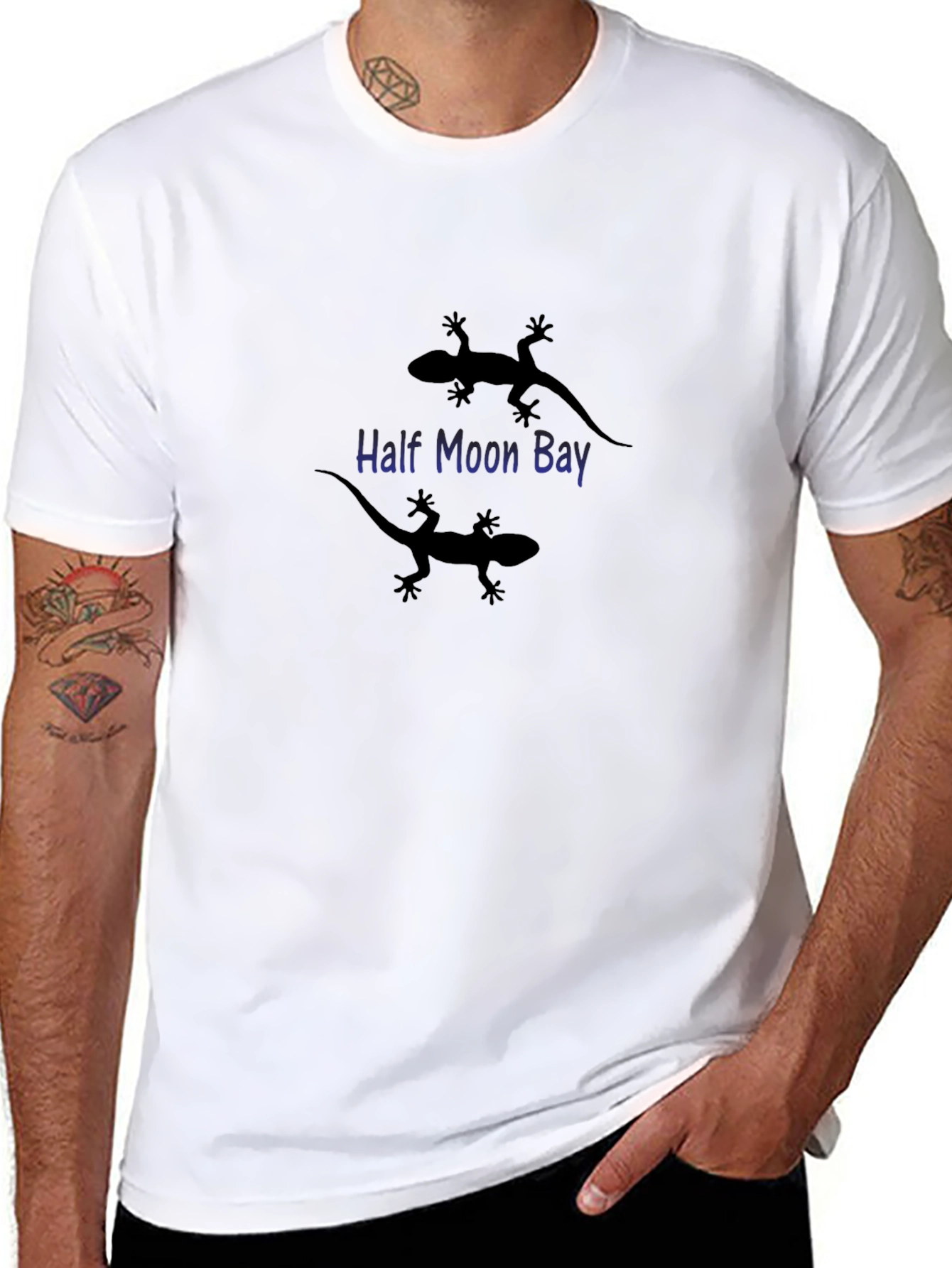 Half Moon Bay Lizard Graphic Tee