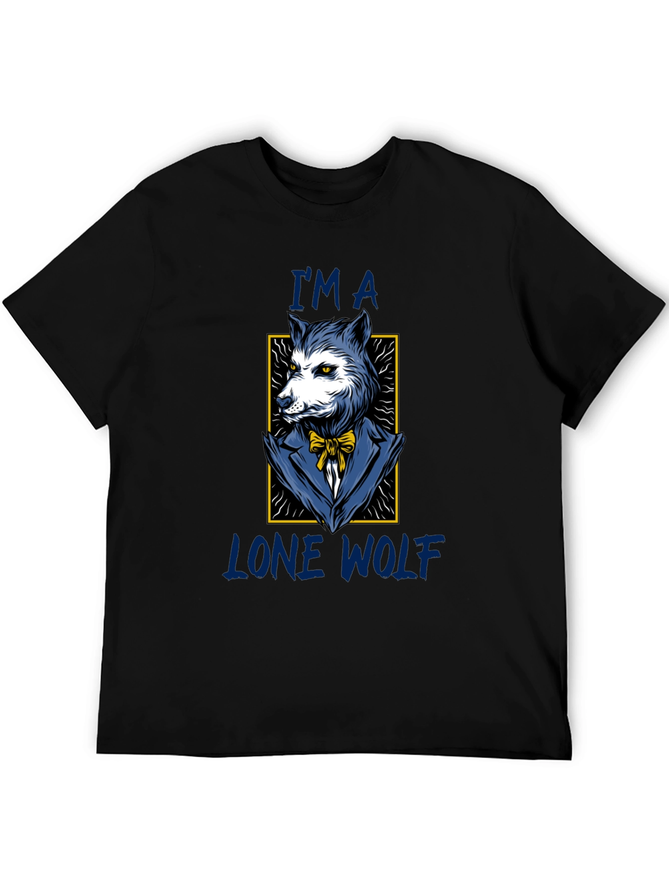 Lone Wolf T-Shirt - Stylish Animal Graphic Tee