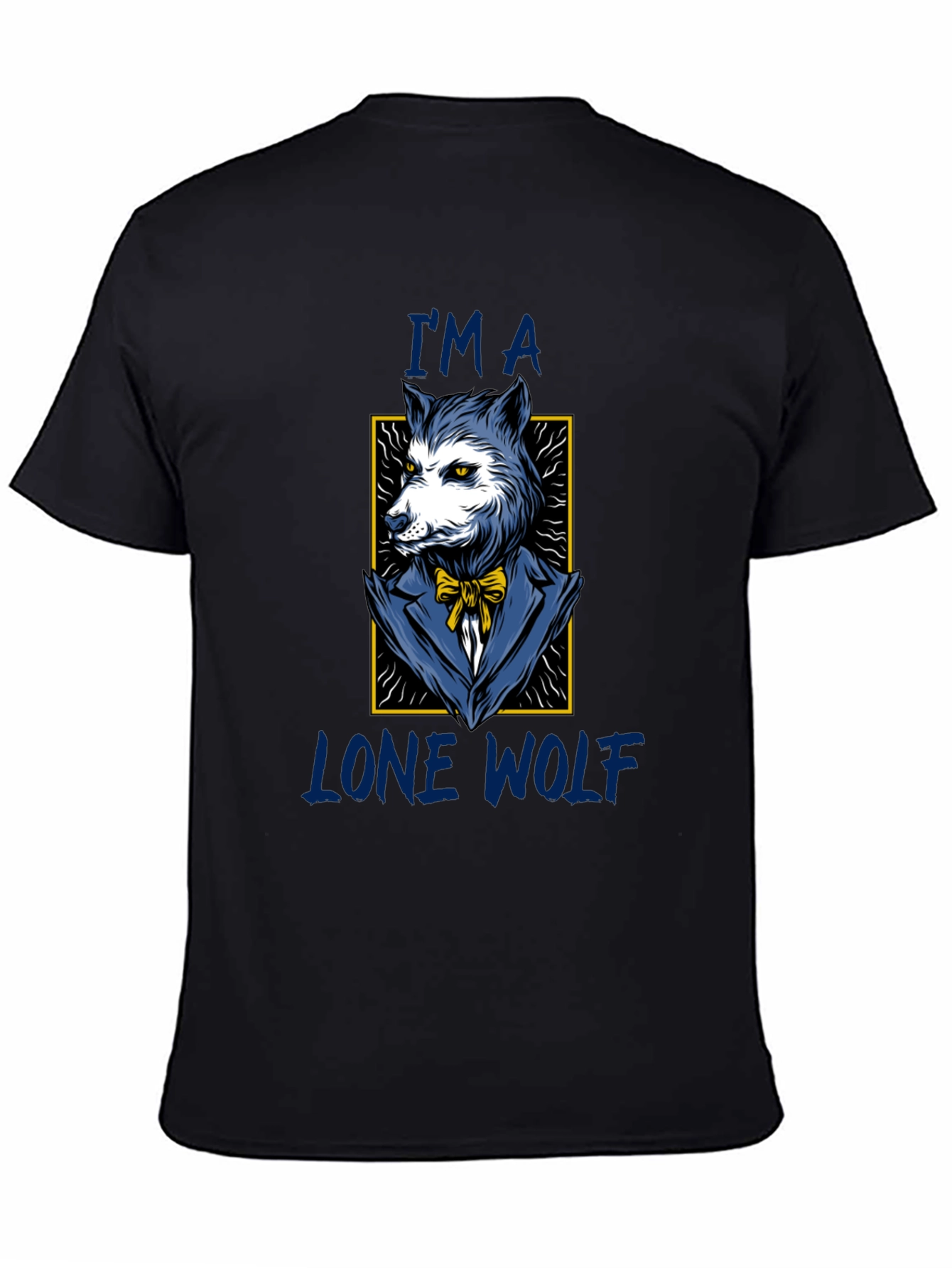 Lone Wolf T-Shirt - Stylish Animal Graphic Tee