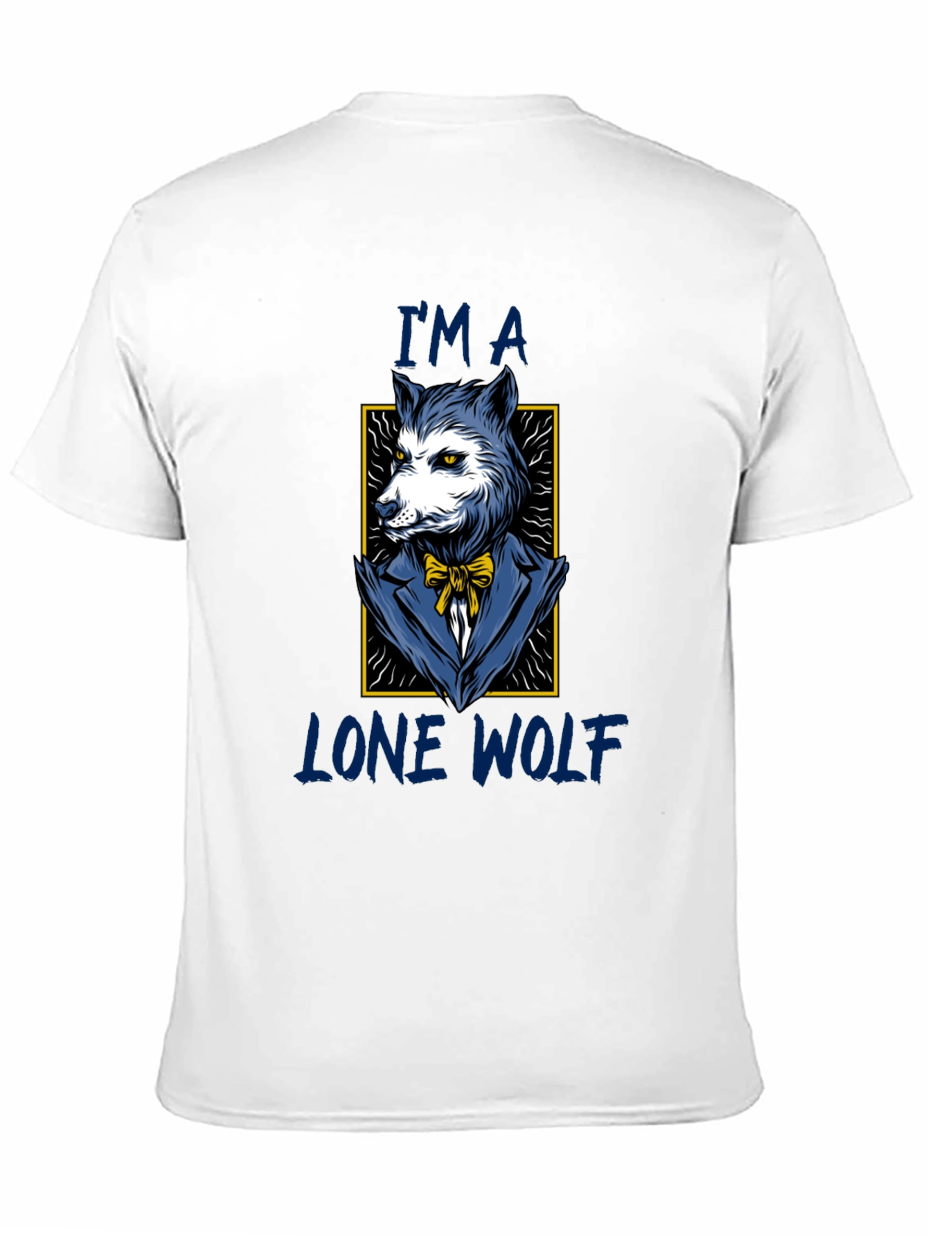 Lone Wolf T-Shirt - Stylish Animal Graphic Tee