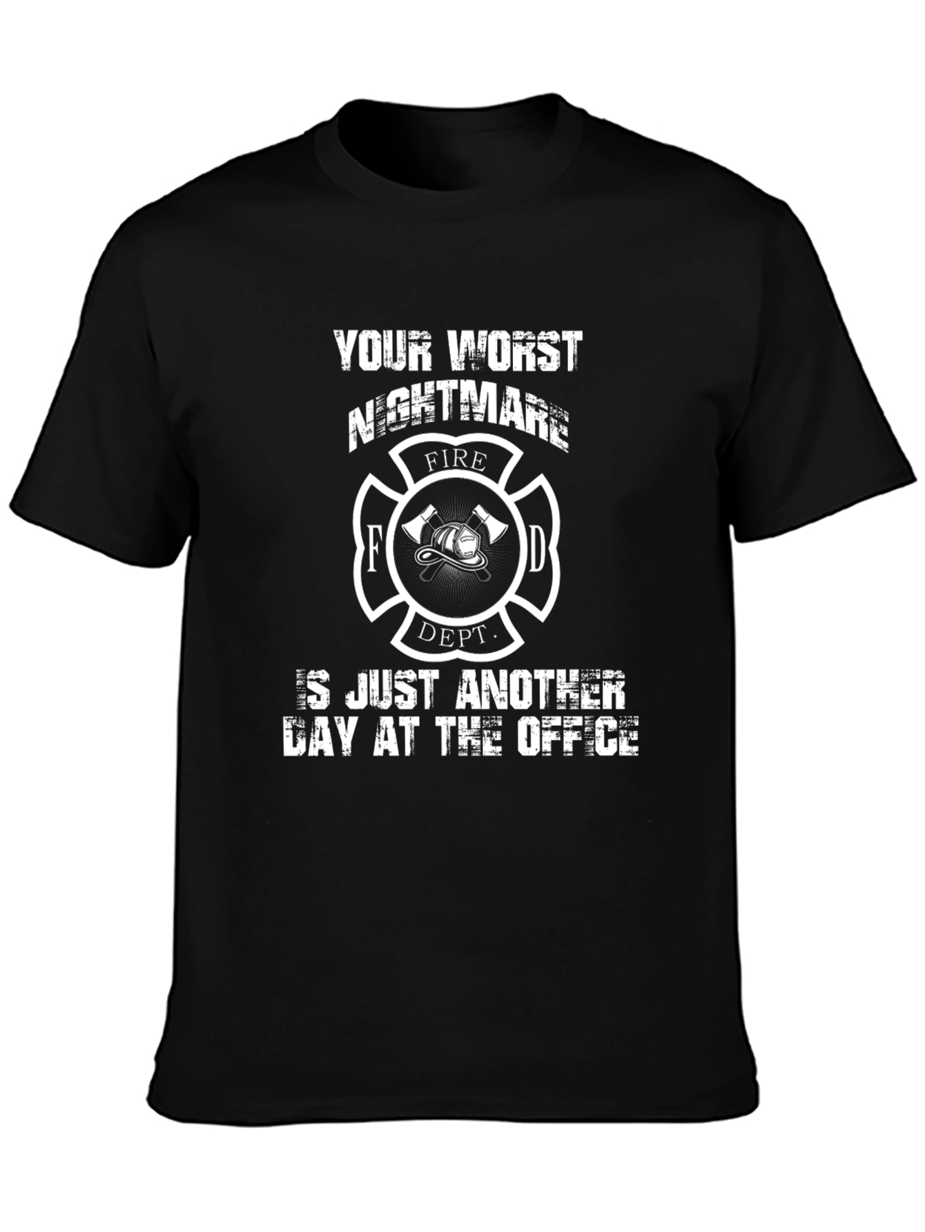 Firefighter Graphic Tee - Your Worst Nightmare