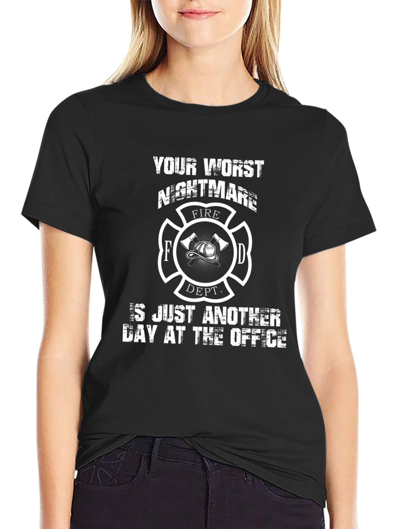 Firefighter Graphic Tee - Your Worst Nightmare