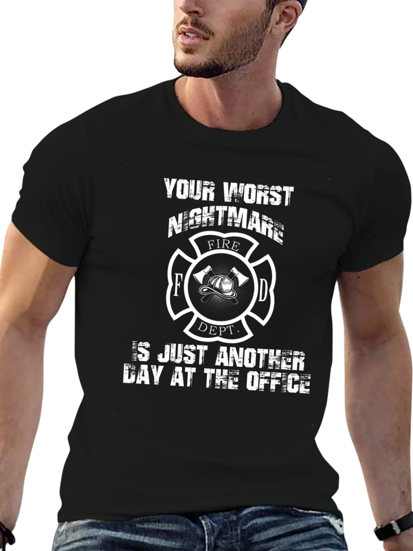 Firefighter Graphic Tee - Your Worst Nightmare