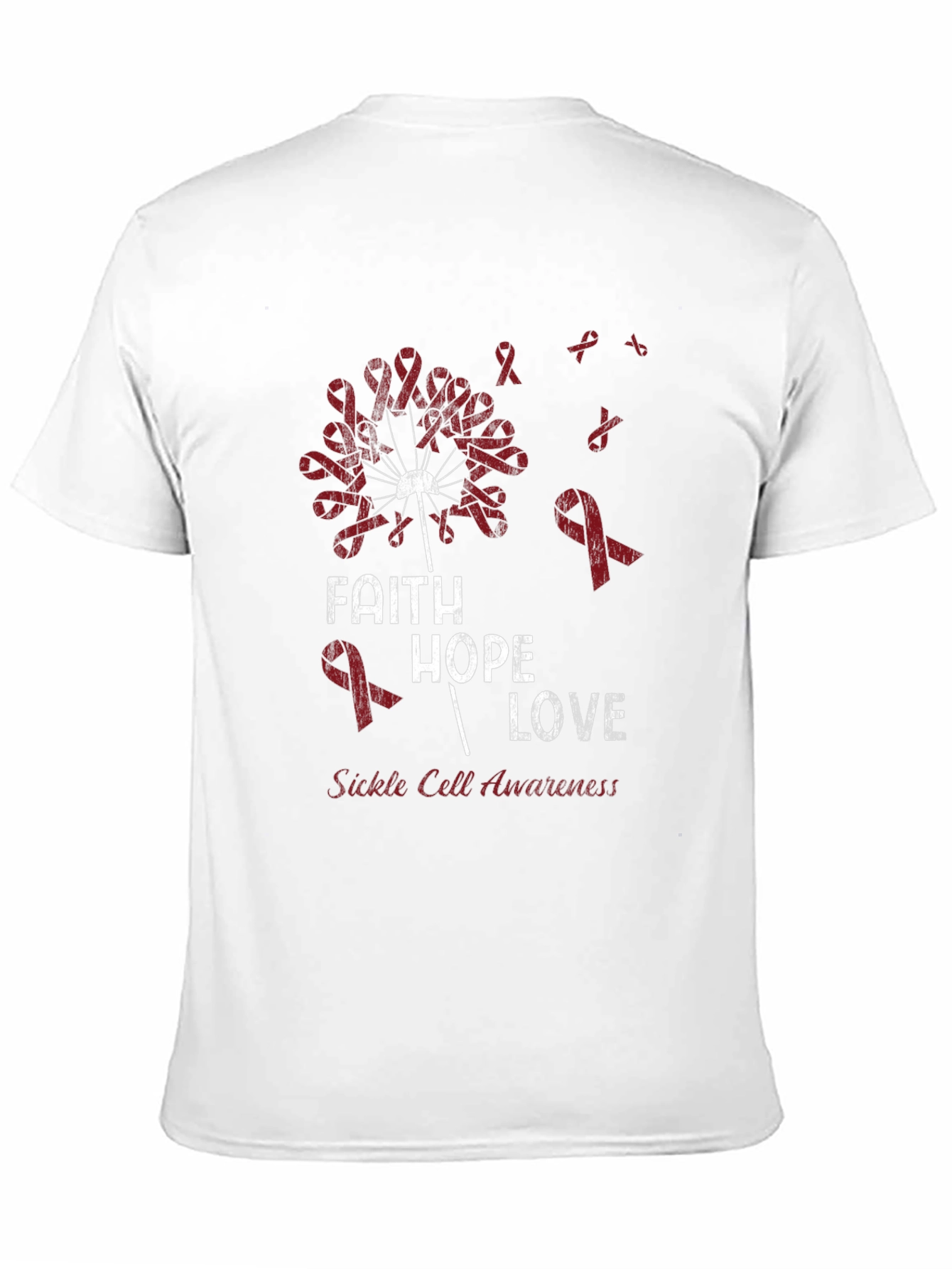 Faith Hope Love Sickle Cell Awareness T-Shirt