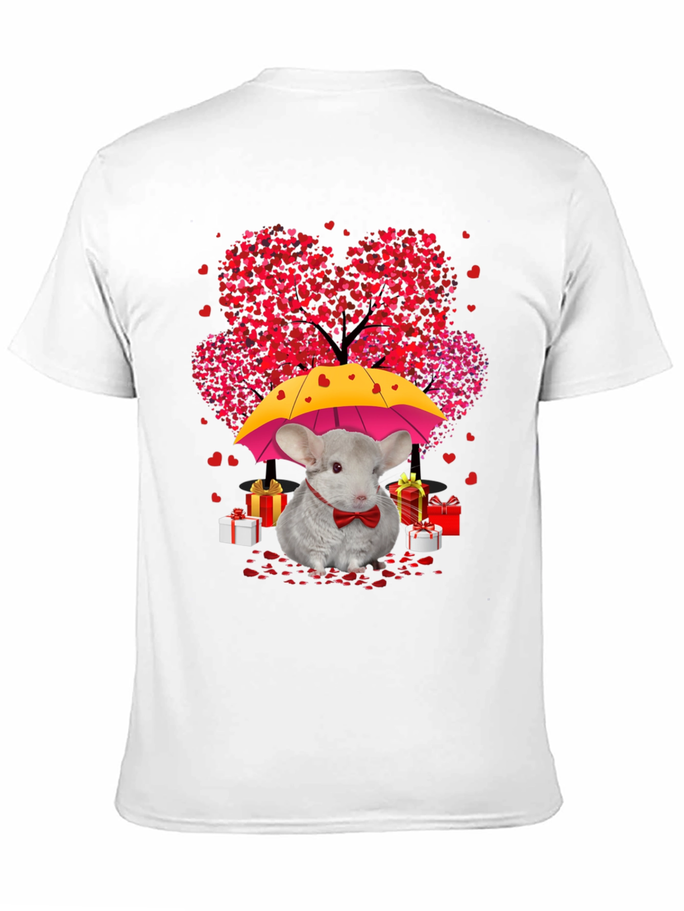 Chinchilla Valentines Day T-Shirt