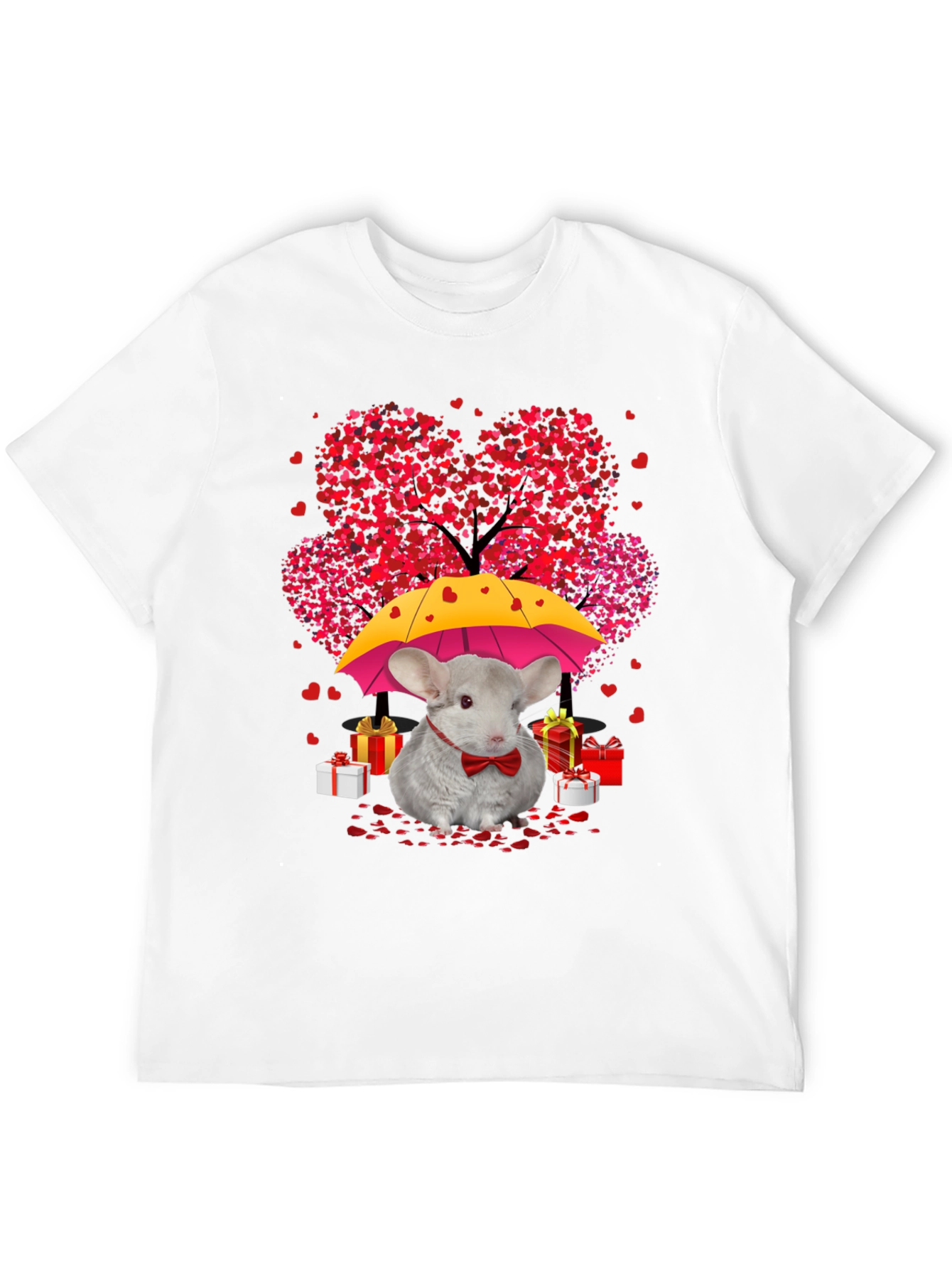Chinchilla Valentines Day T-Shirt