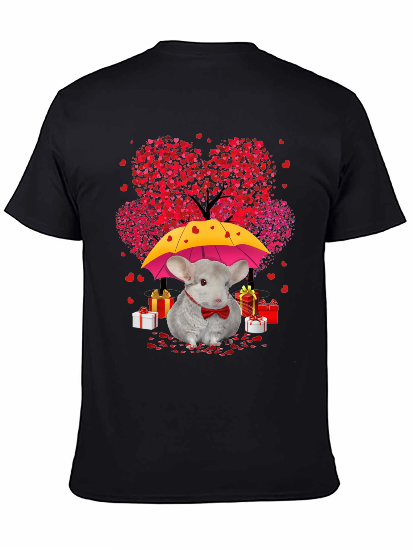 Chinchilla Valentines Day T-Shirt