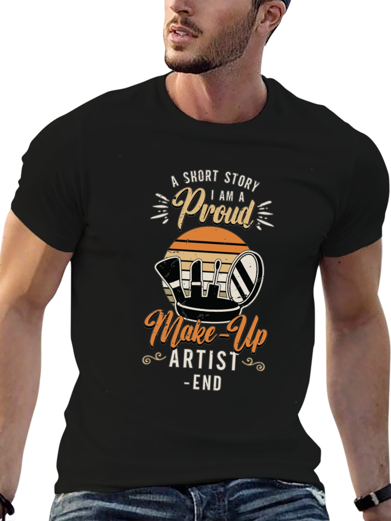 Proud Makeup Artist Short Story T-Shirt