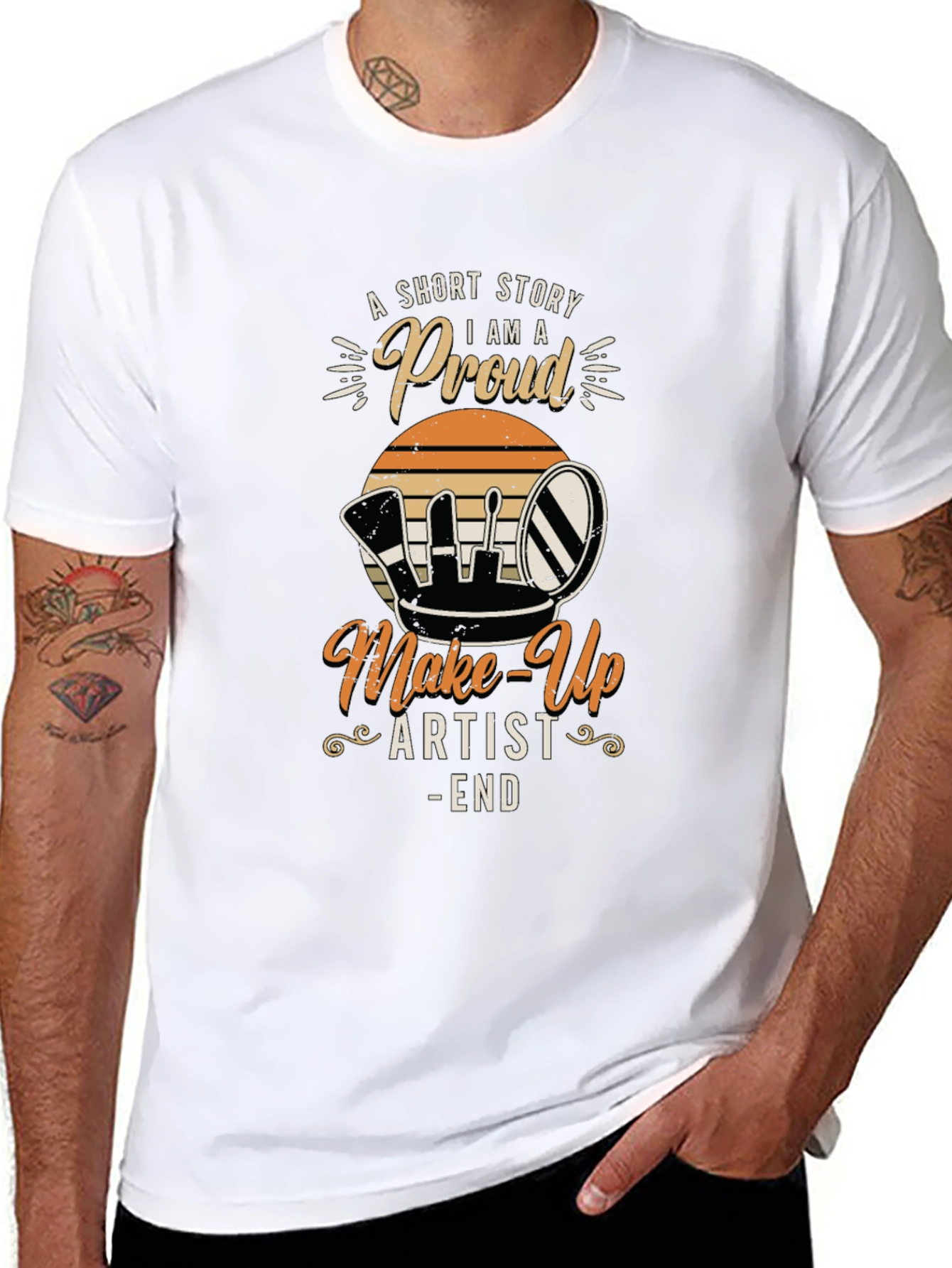Proud Makeup Artist Short Story T-Shirt