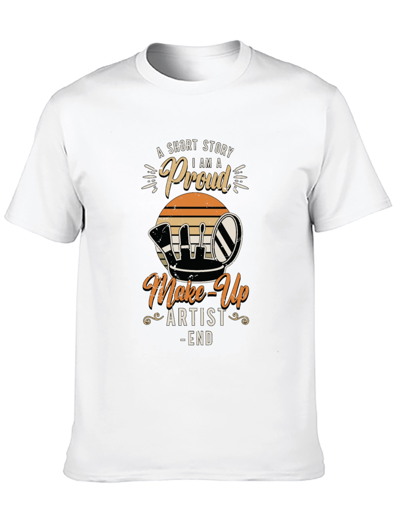 Proud Makeup Artist Short Story T-Shirt