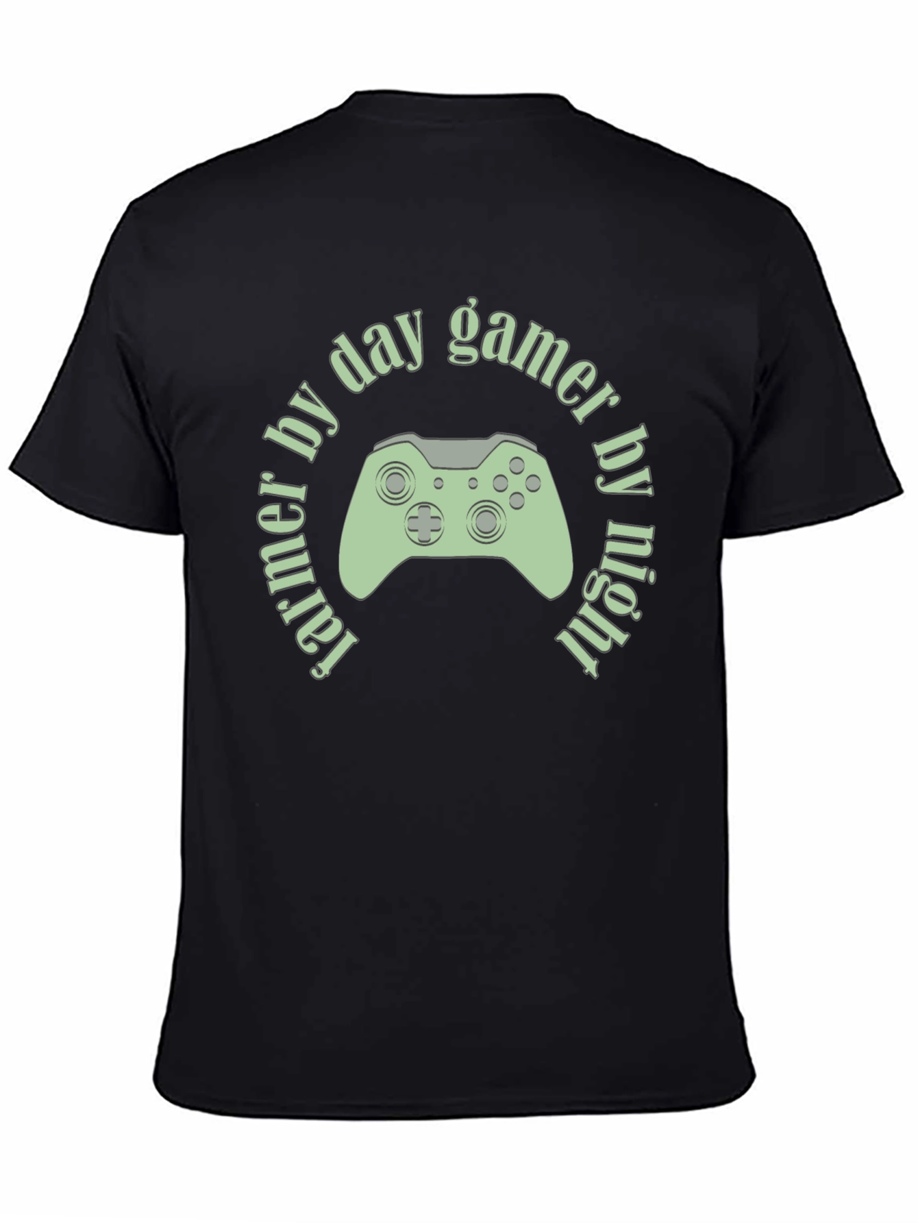 Farmer by Day Gamer by Night Graphic Tee