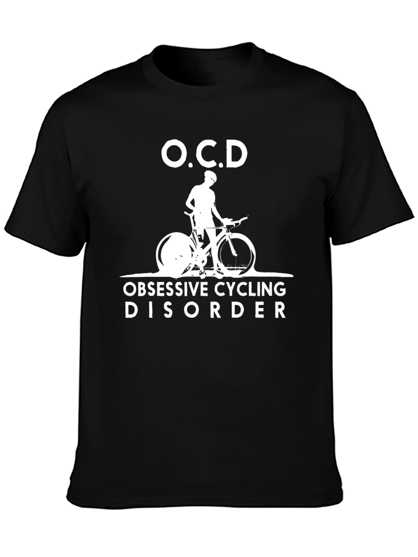 OCD Obsessive Cycling Disorder Graphic Tee