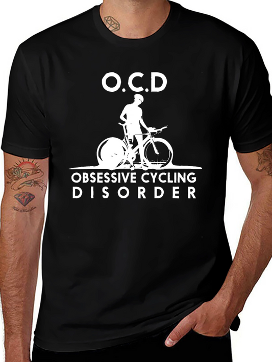 OCD Obsessive Cycling Disorder Graphic Tee