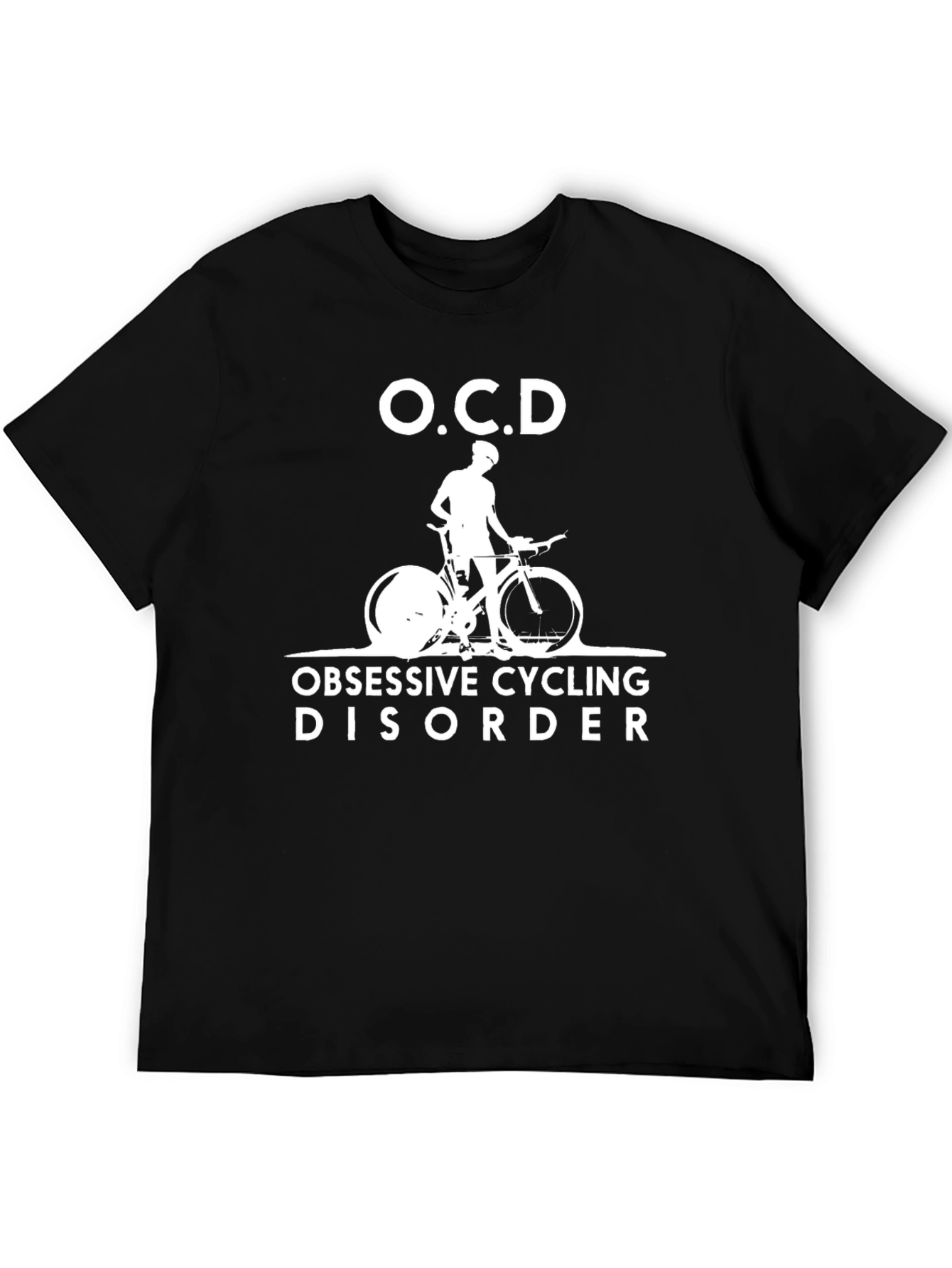 OCD Obsessive Cycling Disorder Graphic Tee
