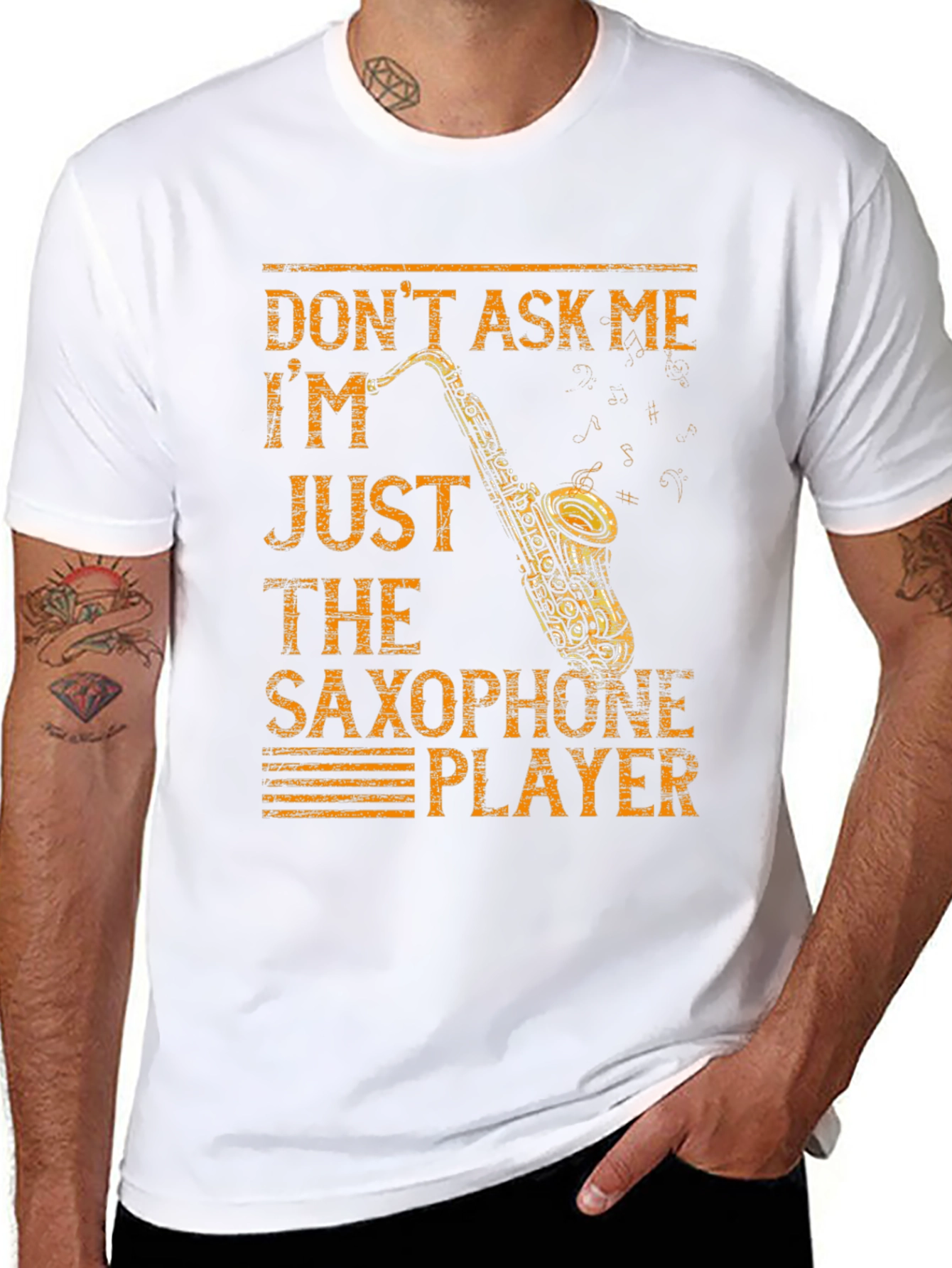 Dont Ask Me Saxophone Player T-Shirt