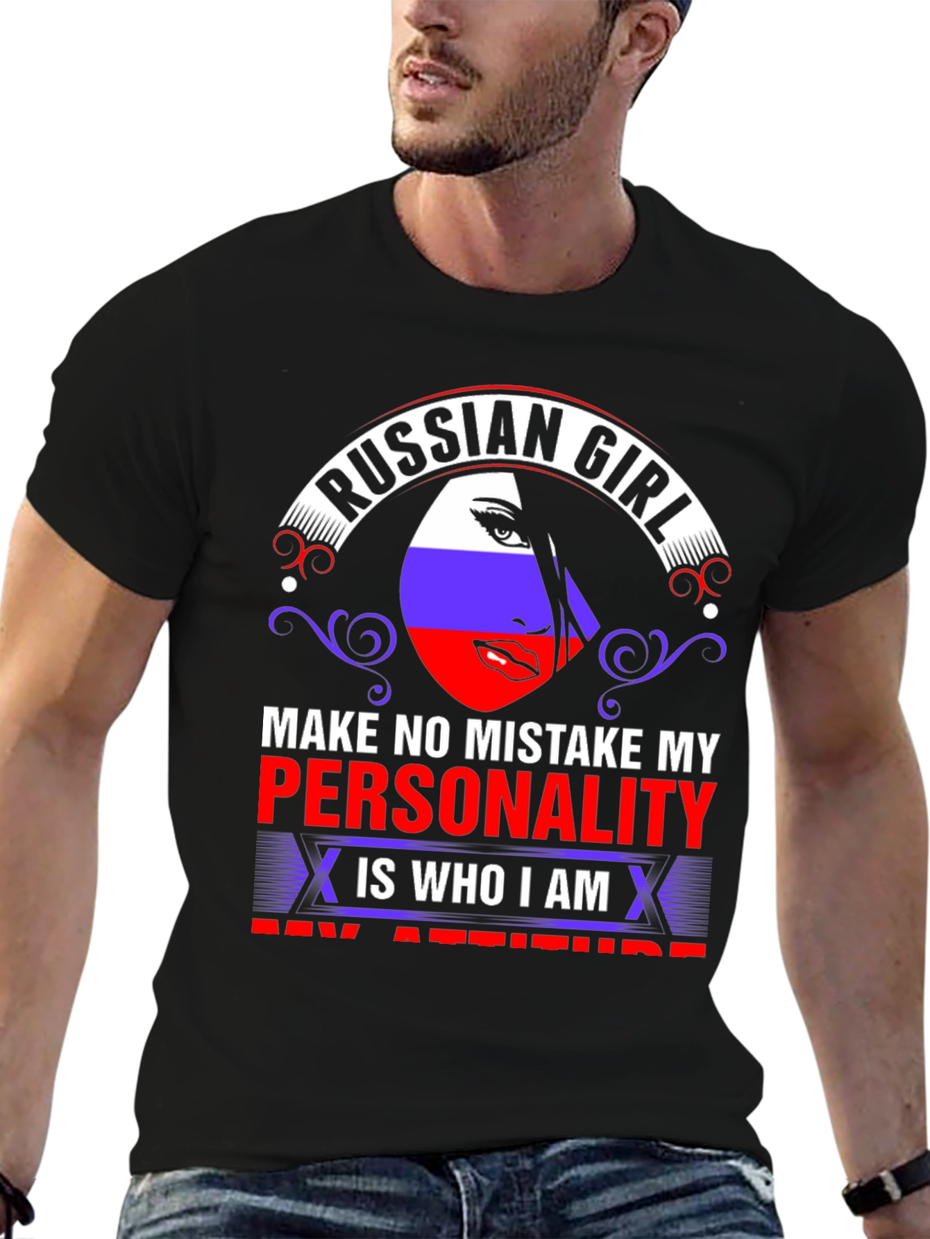 Russian Girl T-Shirt - Personality & Attitude