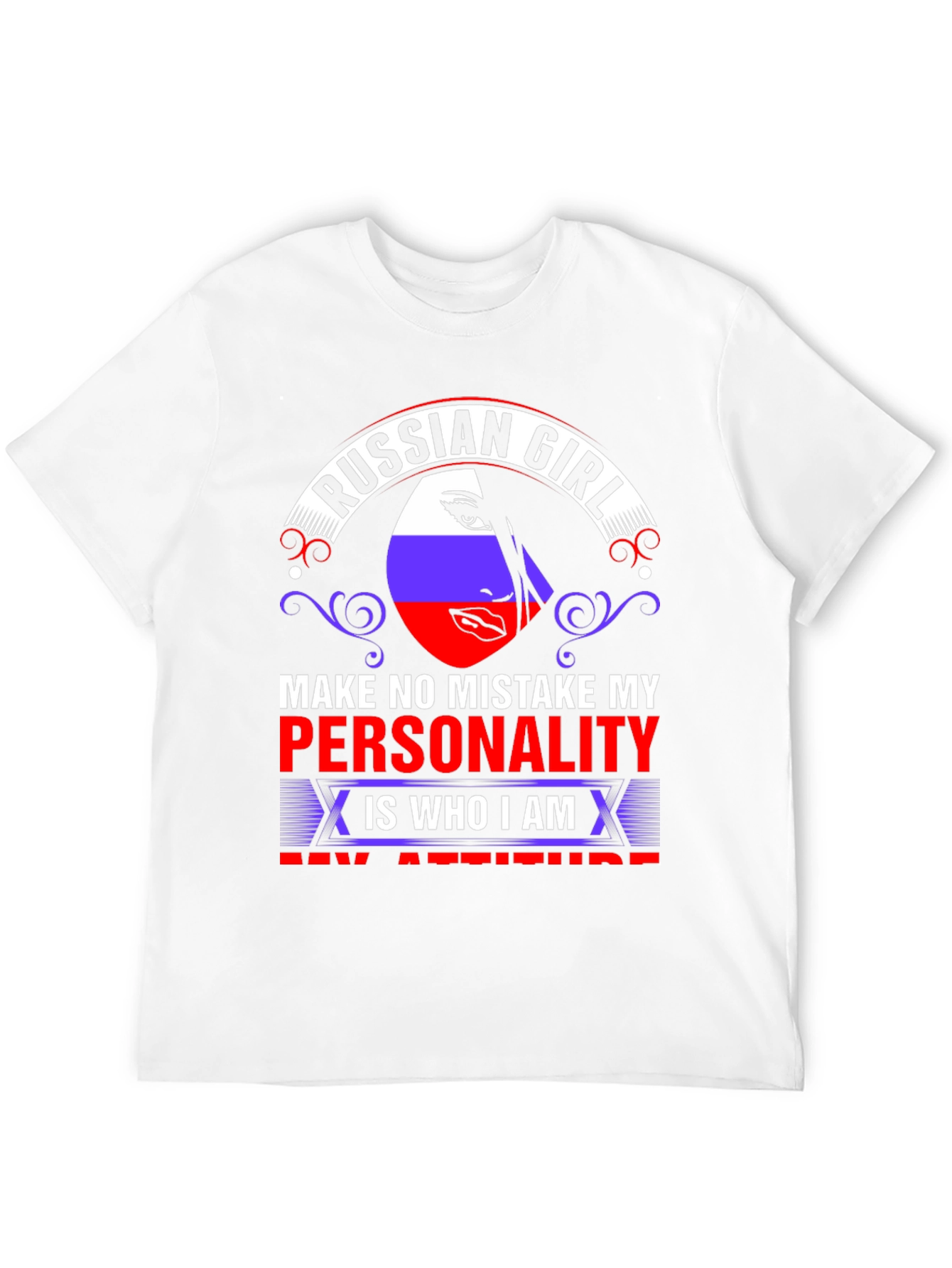 Russian Girl T-Shirt - Personality & Attitude
