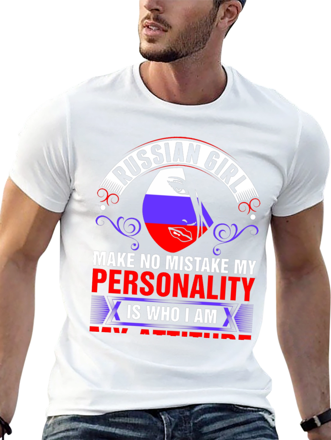 Russian Girl T-Shirt - Personality & Attitude