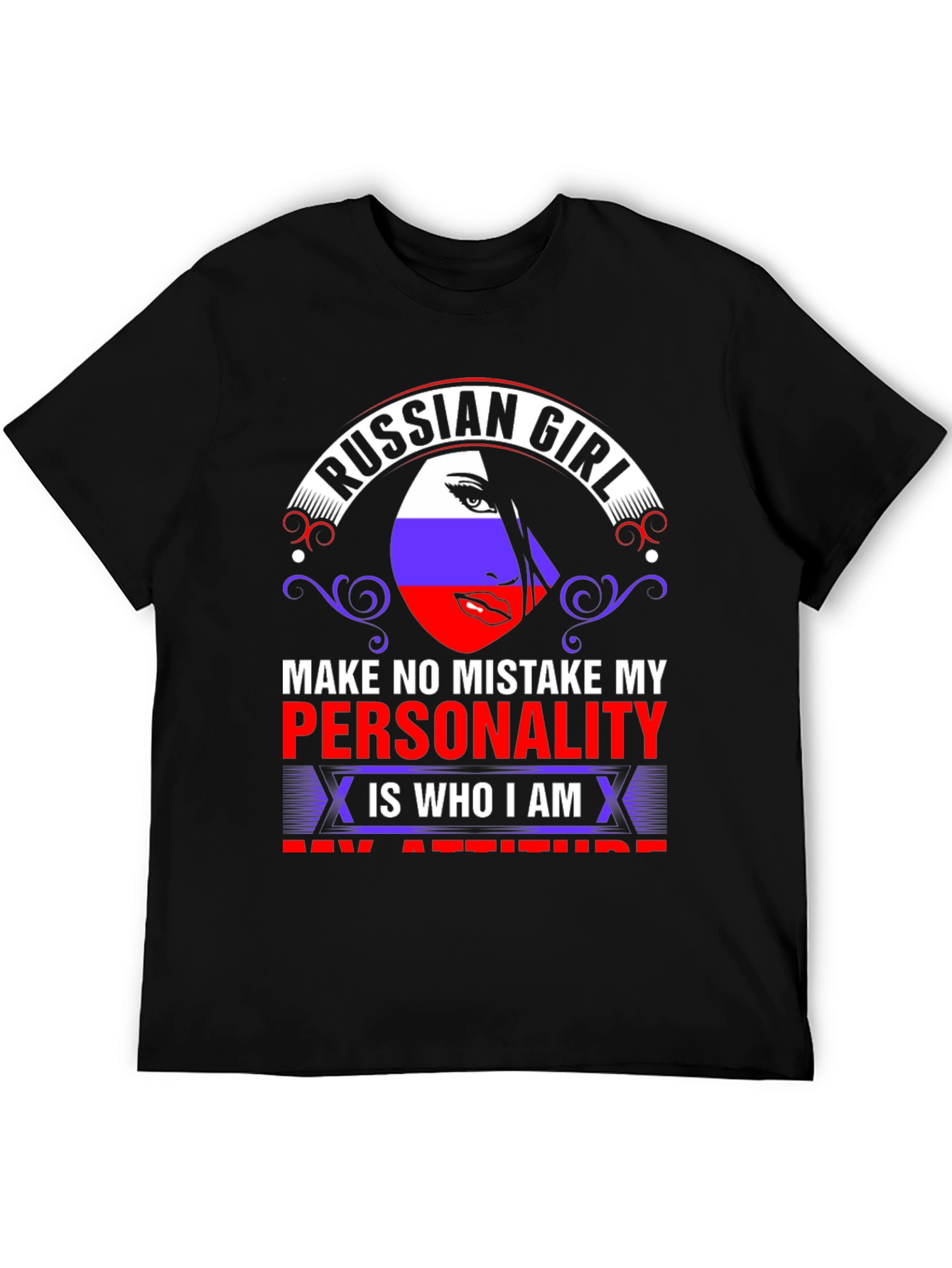 Russian Girl T-Shirt - Personality & Attitude