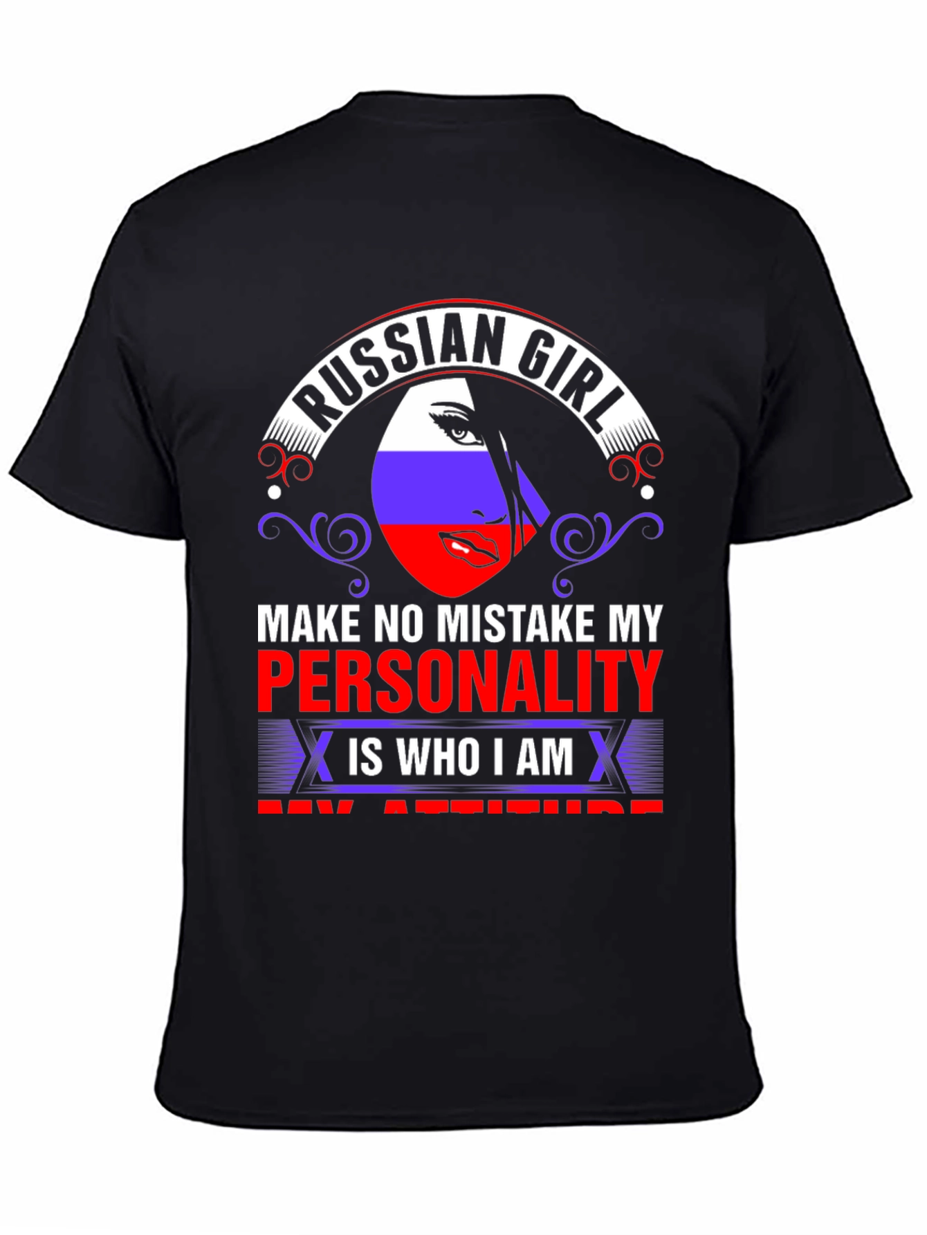 Russian Girl T-Shirt - Personality & Attitude
