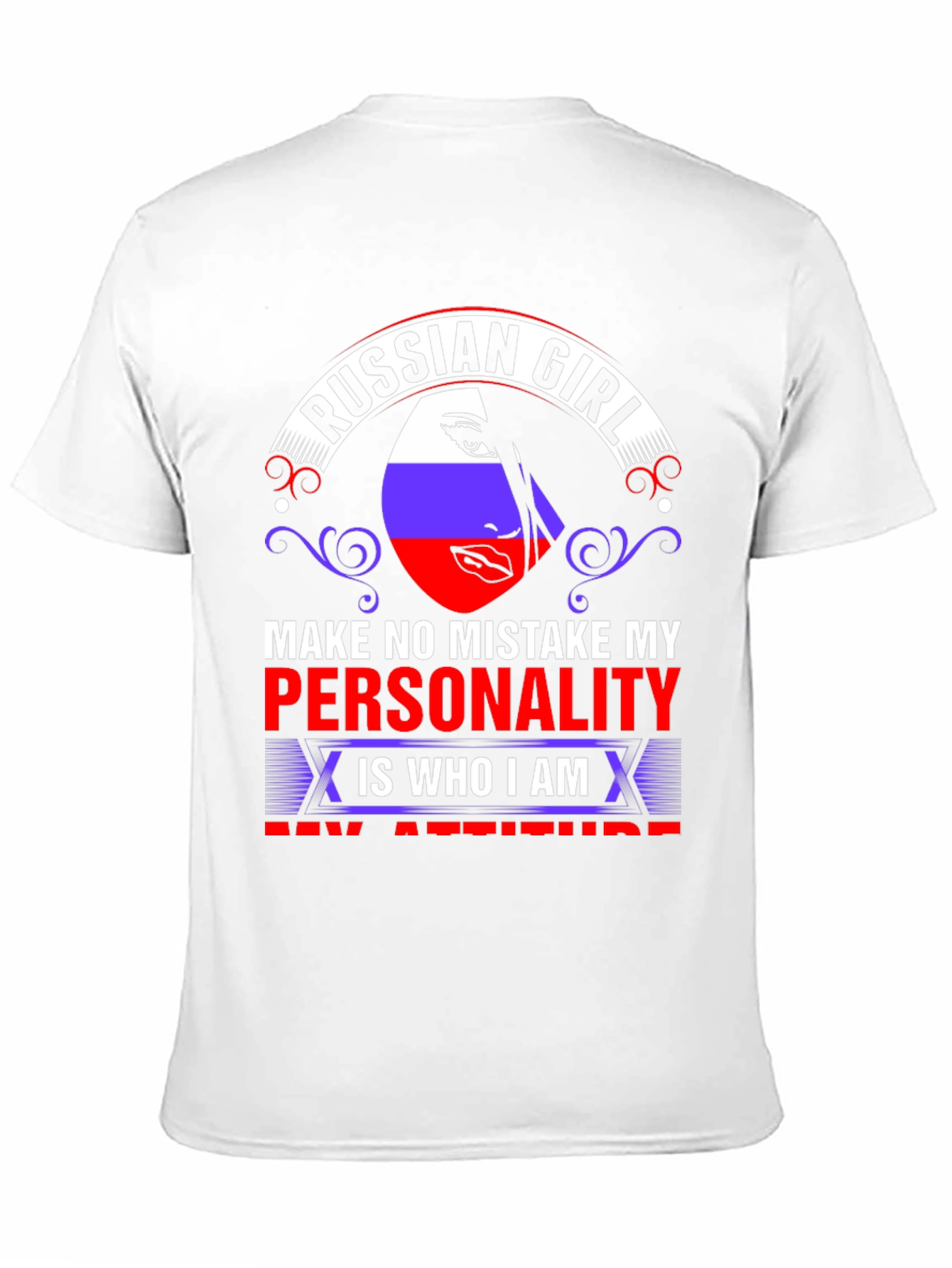 Russian Girl T-Shirt - Personality & Attitude