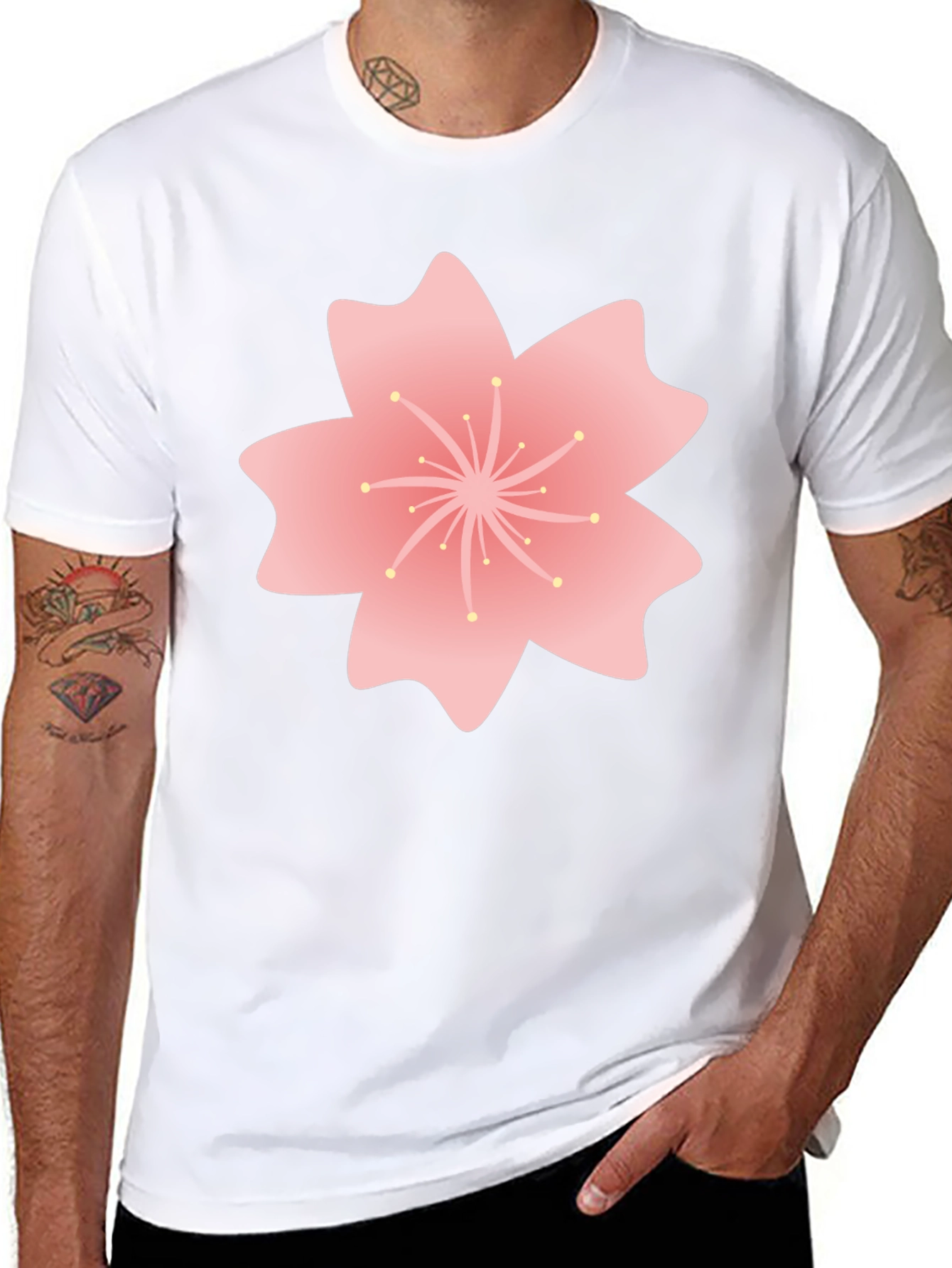 Sakura Blossom Graphic Tee - Soft & Stylish