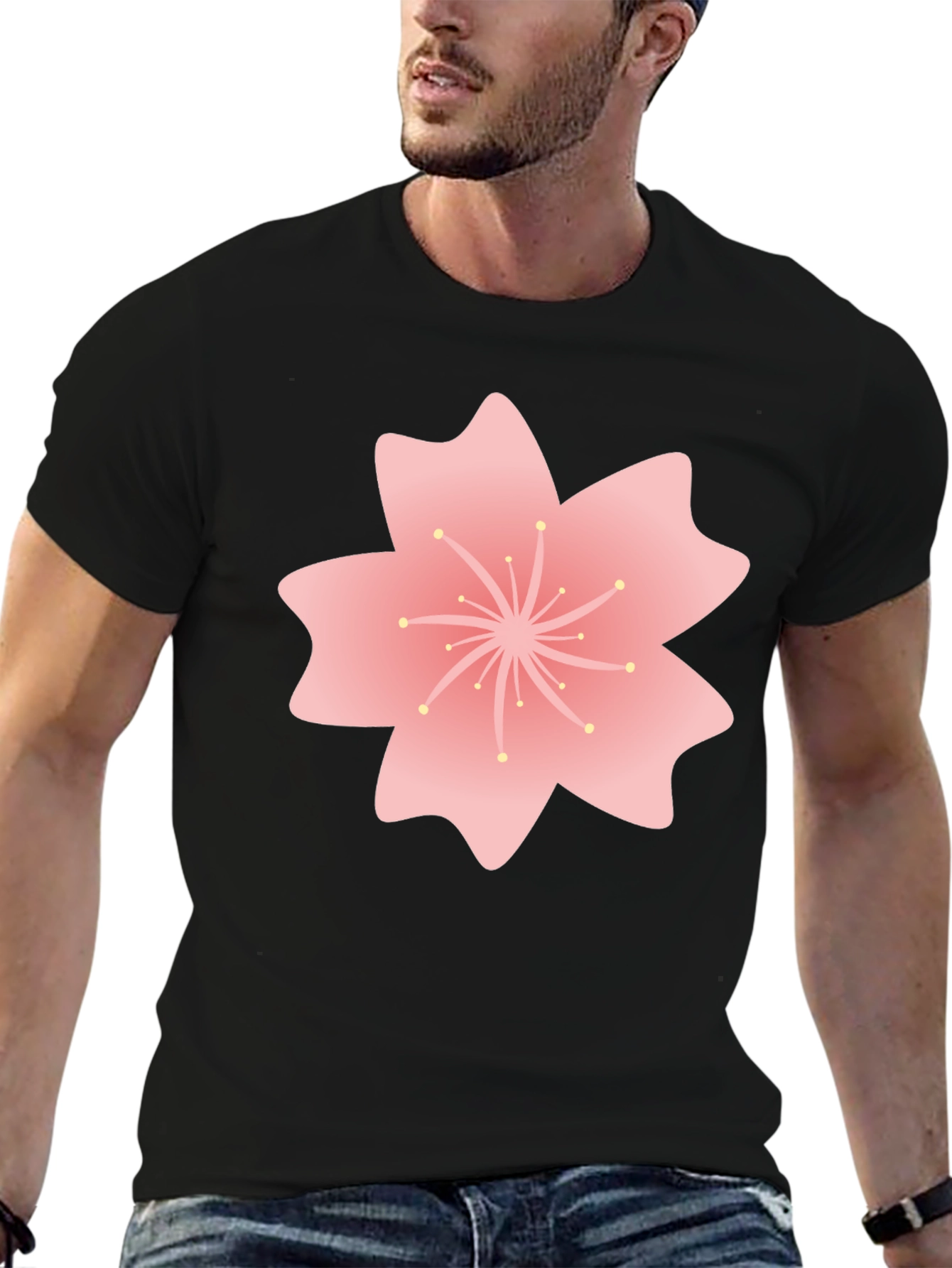 Sakura Blossom Graphic Tee - Soft & Stylish