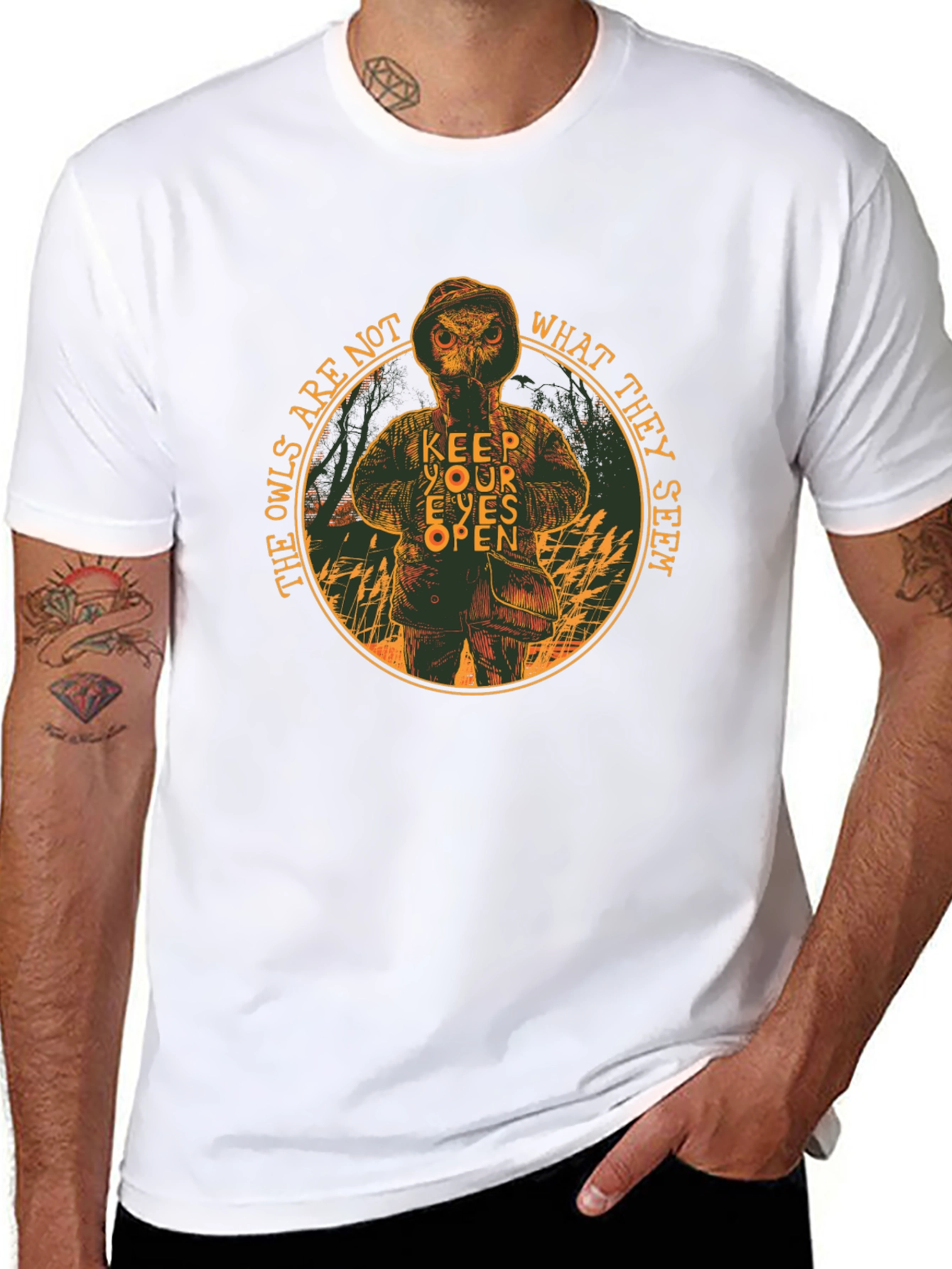 The Owls Are Not What They Seem Graphic Tee