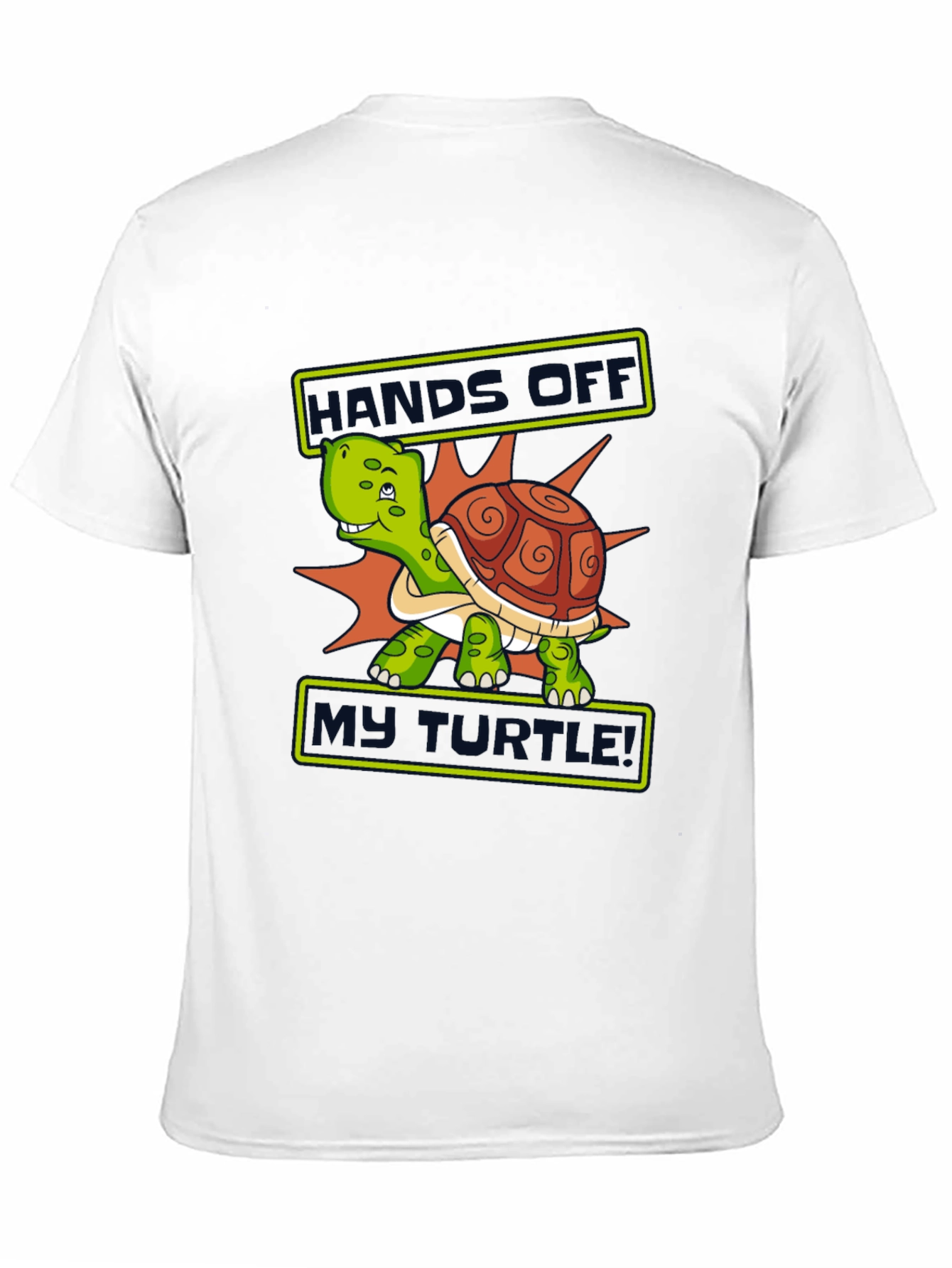 Hands Off My Turtle Graphic T-Shirt