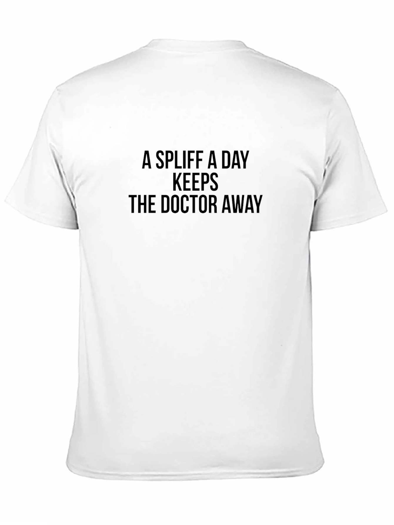 Humorous Spliff a Day Graphic T-Shirt
