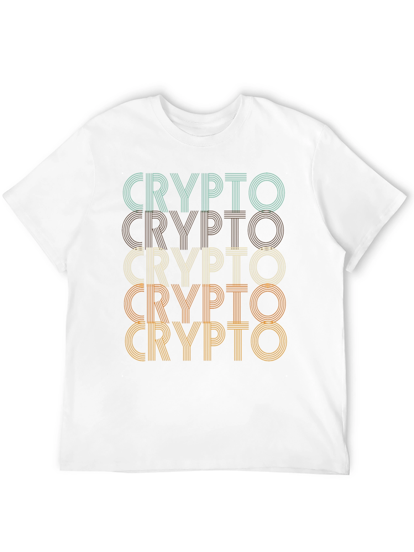 Retro Crypto T-Shirt - Bitcoin Fan Tee