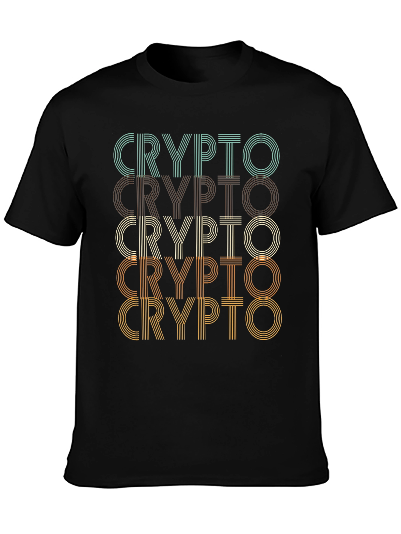 Retro Crypto T-Shirt - Bitcoin Fan Tee