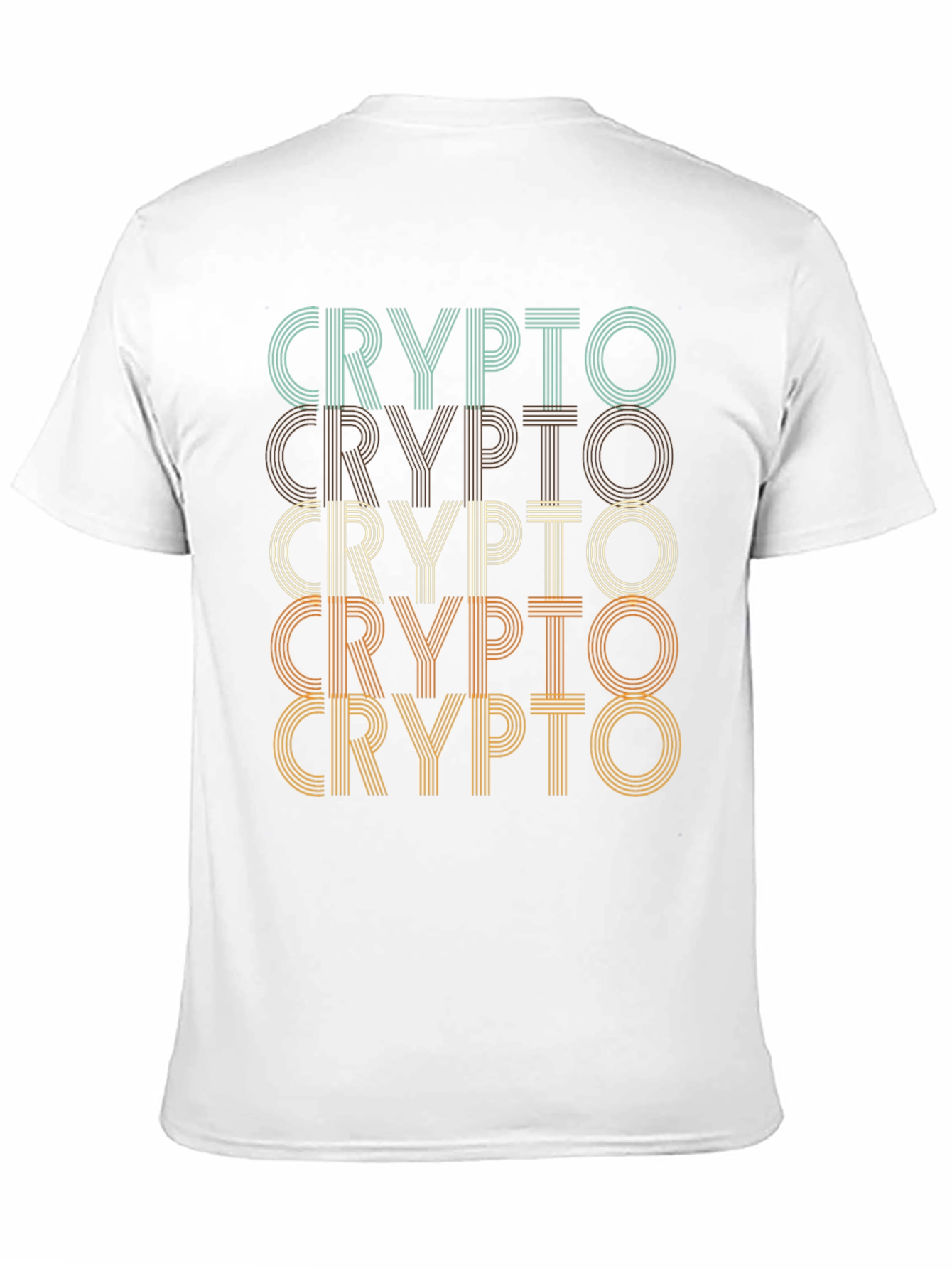 Retro Crypto T-Shirt - Bitcoin Fan Tee