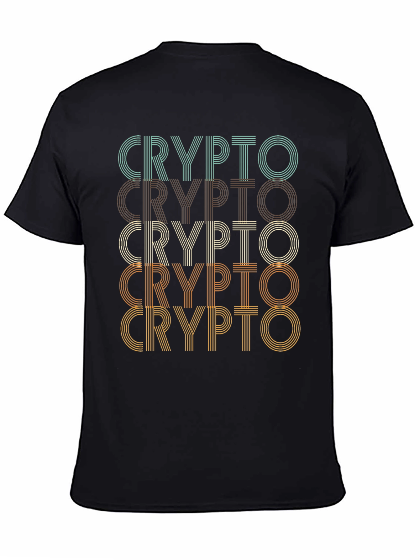 Retro Crypto T-Shirt - Bitcoin Fan Tee