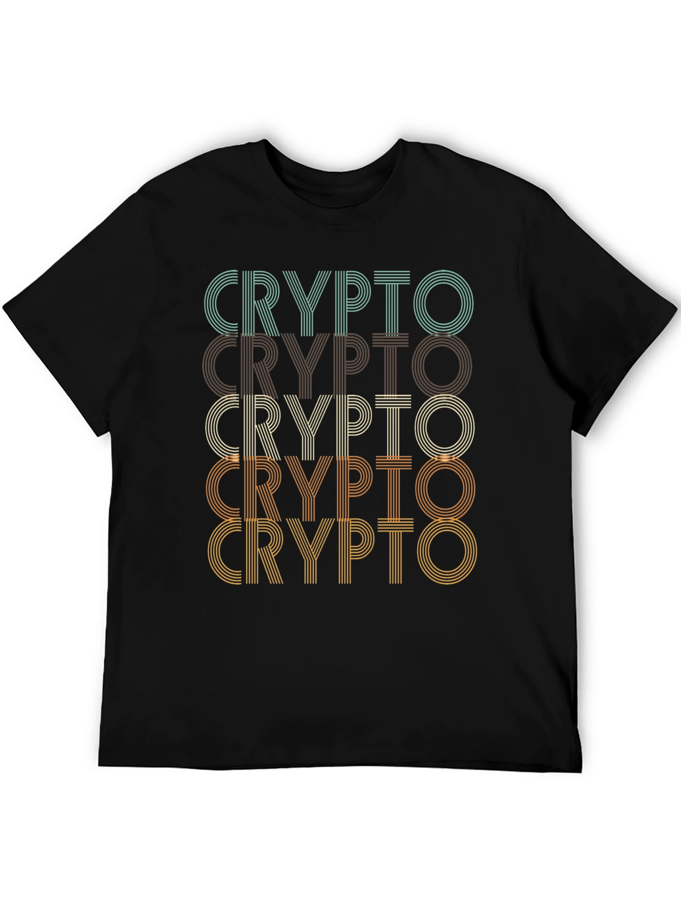 Retro Crypto T-Shirt - Bitcoin Fan Tee