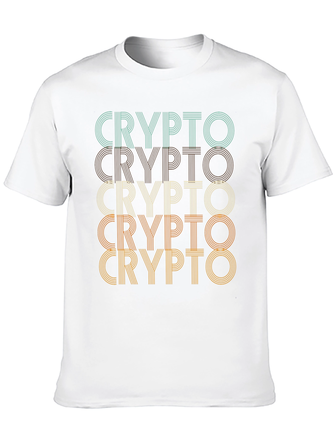 Retro Crypto T-Shirt - Bitcoin Fan Tee