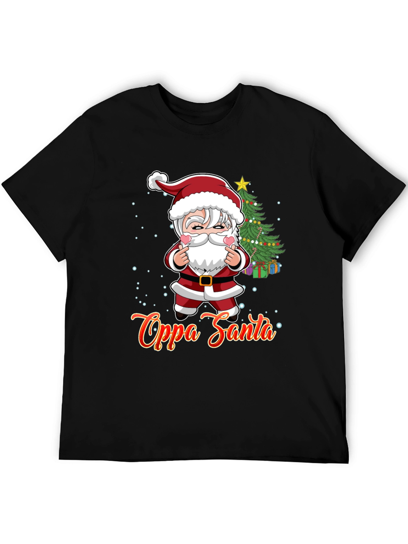 Oppa Santa Christmas T-Shirt