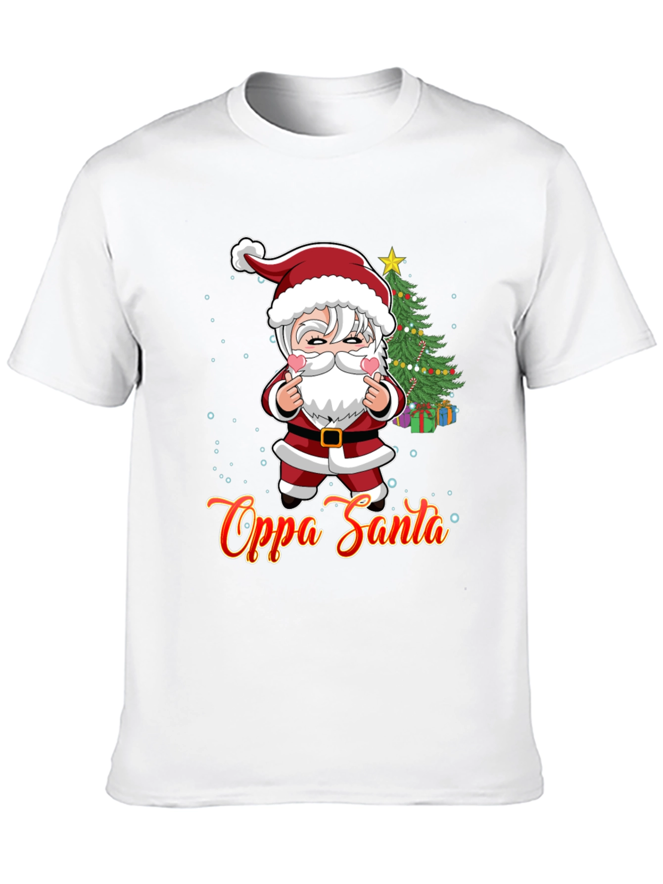 Oppa Santa Christmas T-Shirt