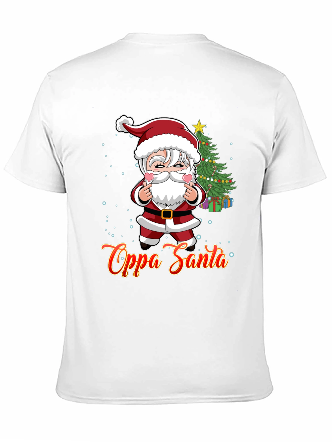 Oppa Santa Christmas T-Shirt