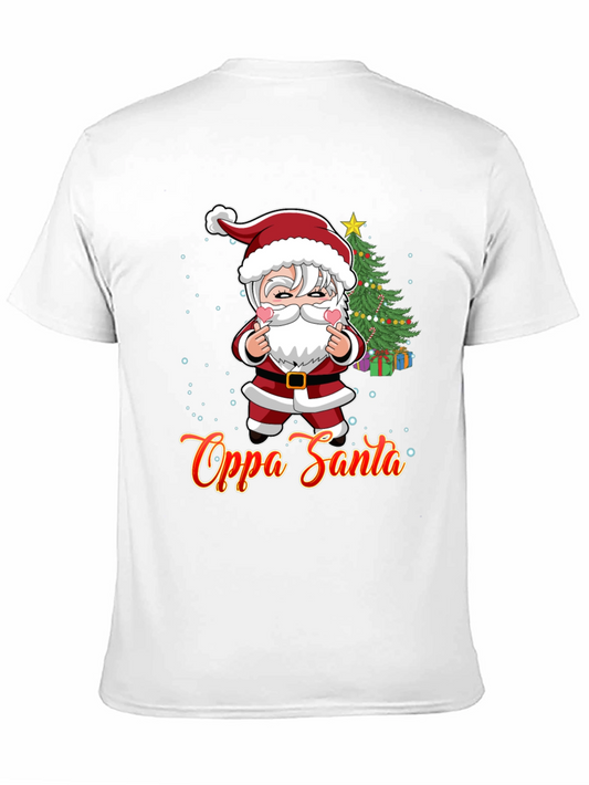 Oppa Santa Christmas T-Shirt