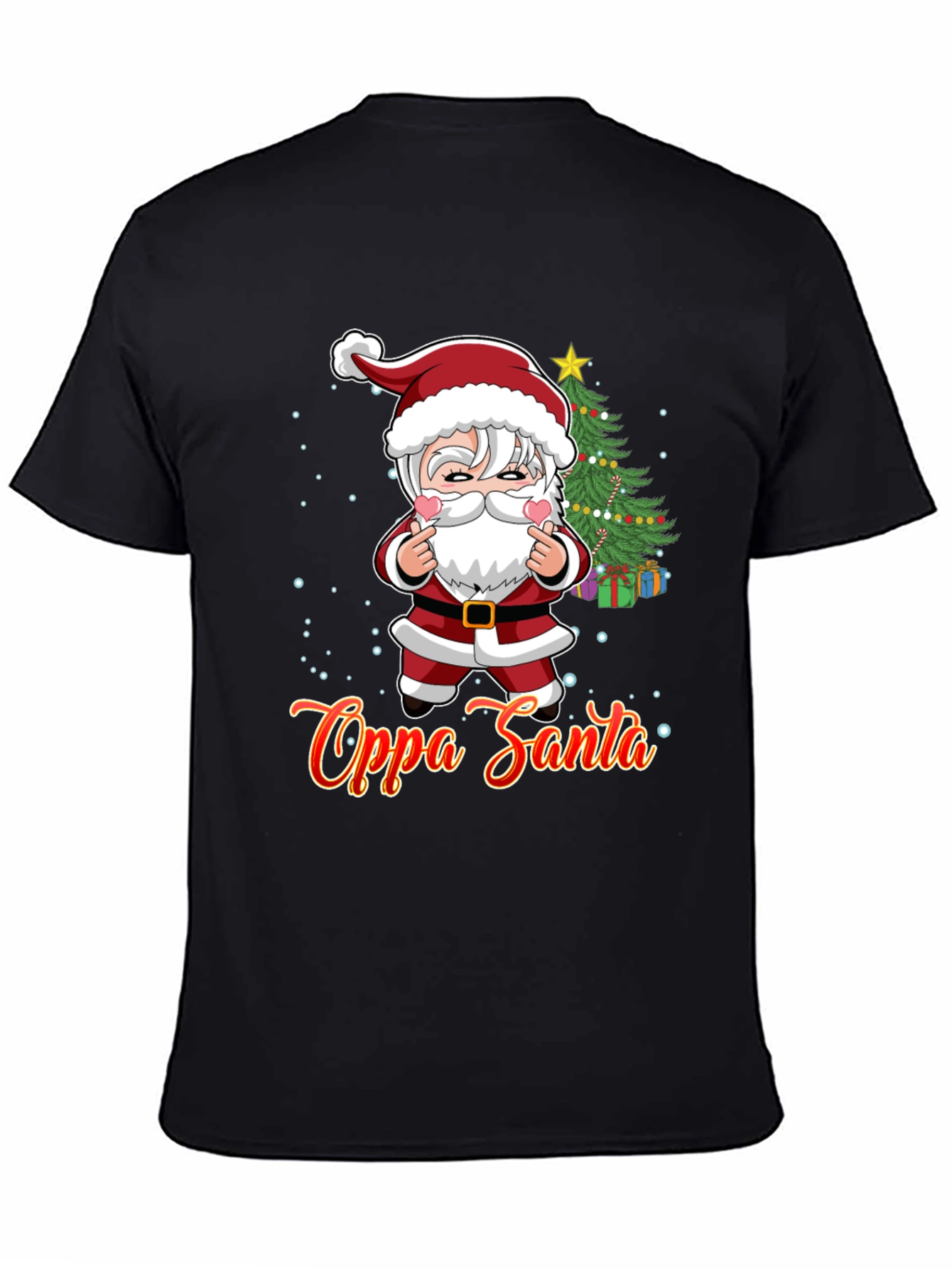 Oppa Santa Christmas T-Shirt