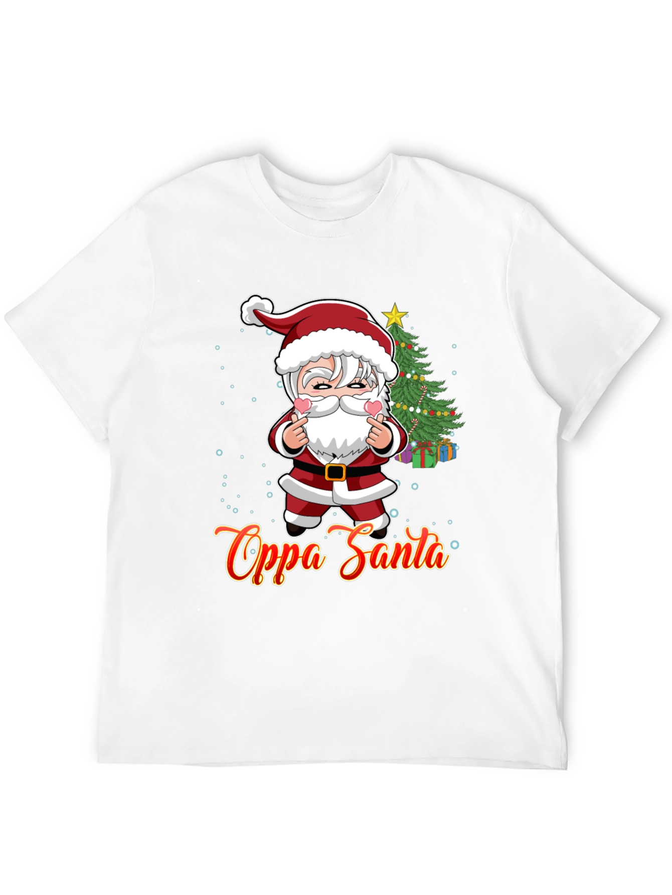 Oppa Santa Christmas T-Shirt