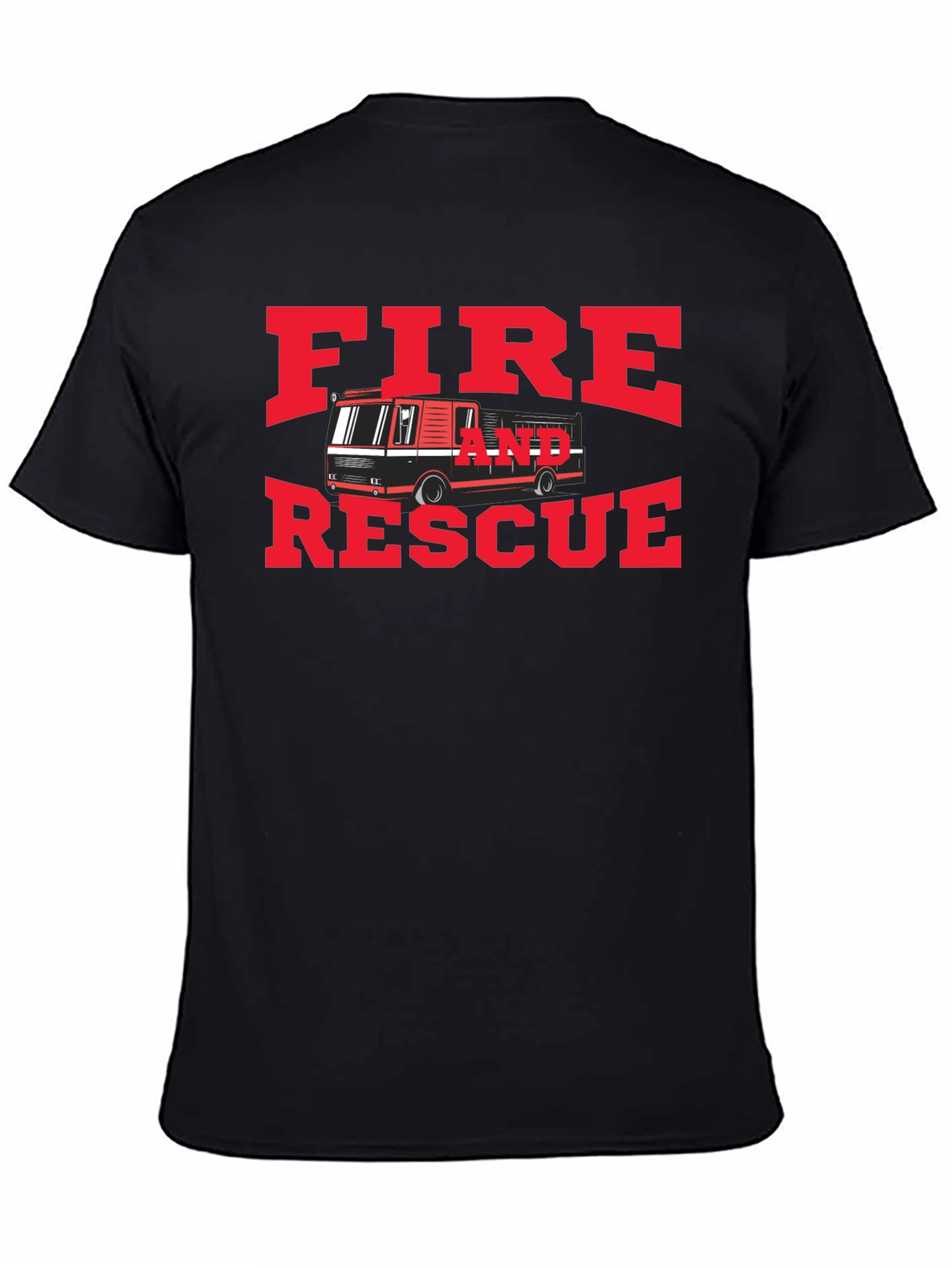 Fire and Rescue Graphic T-Shirt