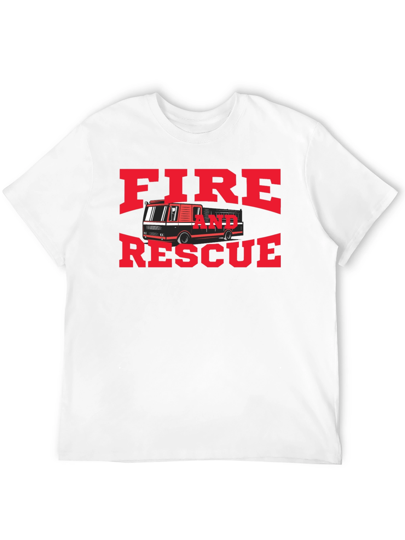 Fire and Rescue Graphic T-Shirt
