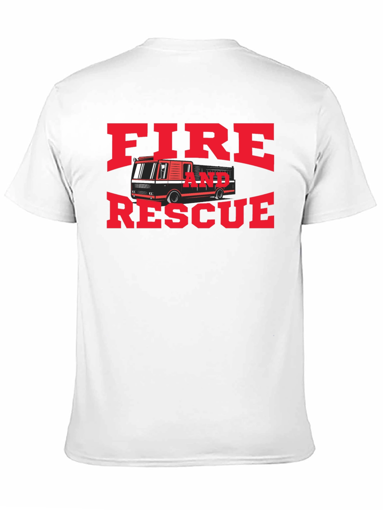 Fire and Rescue Graphic T-Shirt