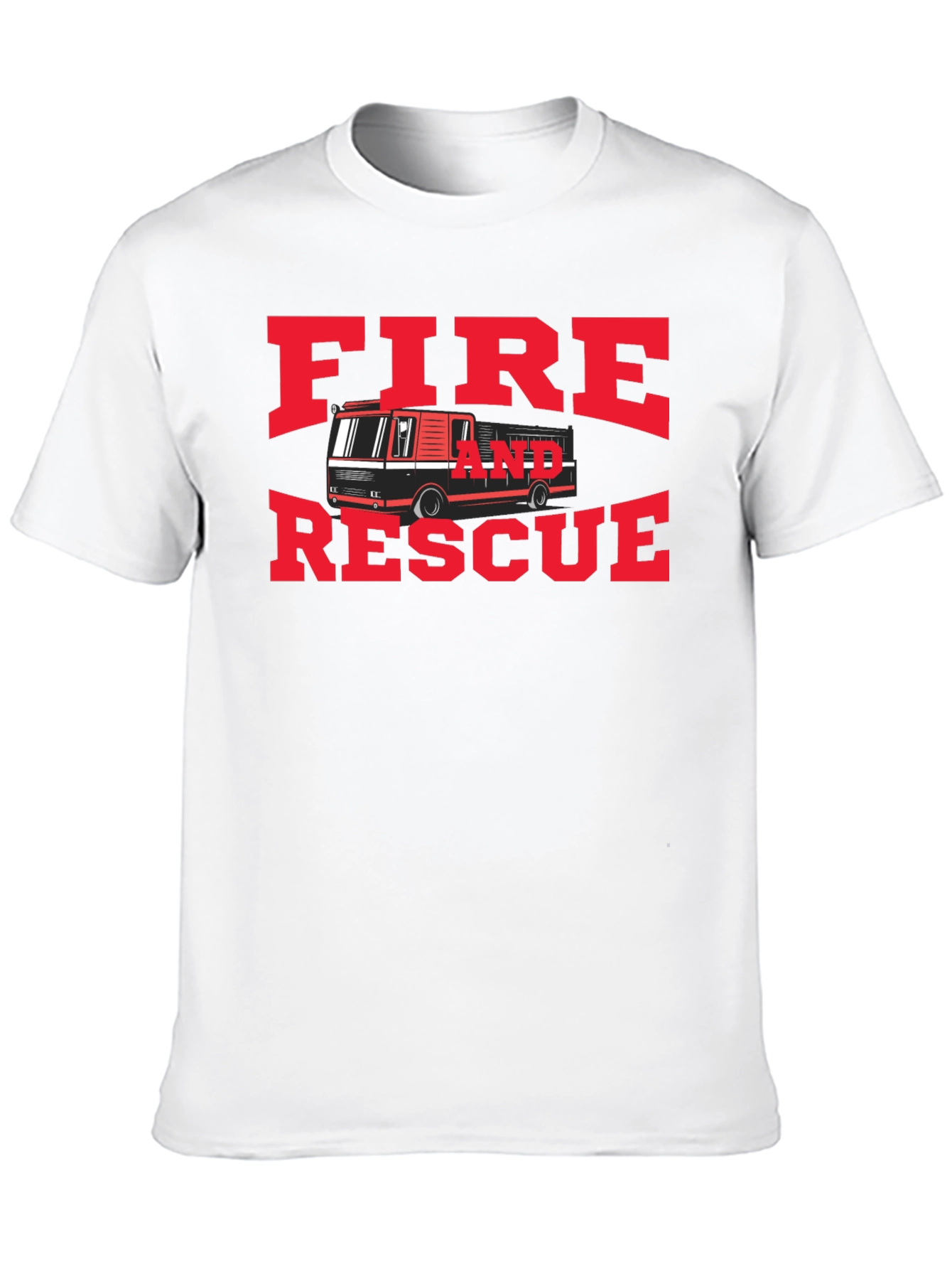 Fire and Rescue Graphic T-Shirt
